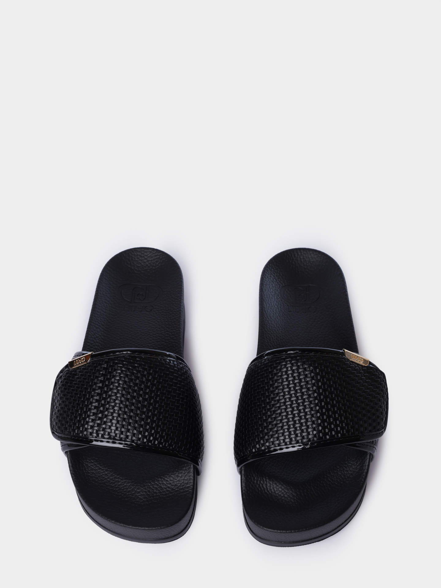 Шлепанцы Liu-Jo MYKONOS 04 BA6079EX02222222 черные женские — купить в интернет-магазине Verdistore