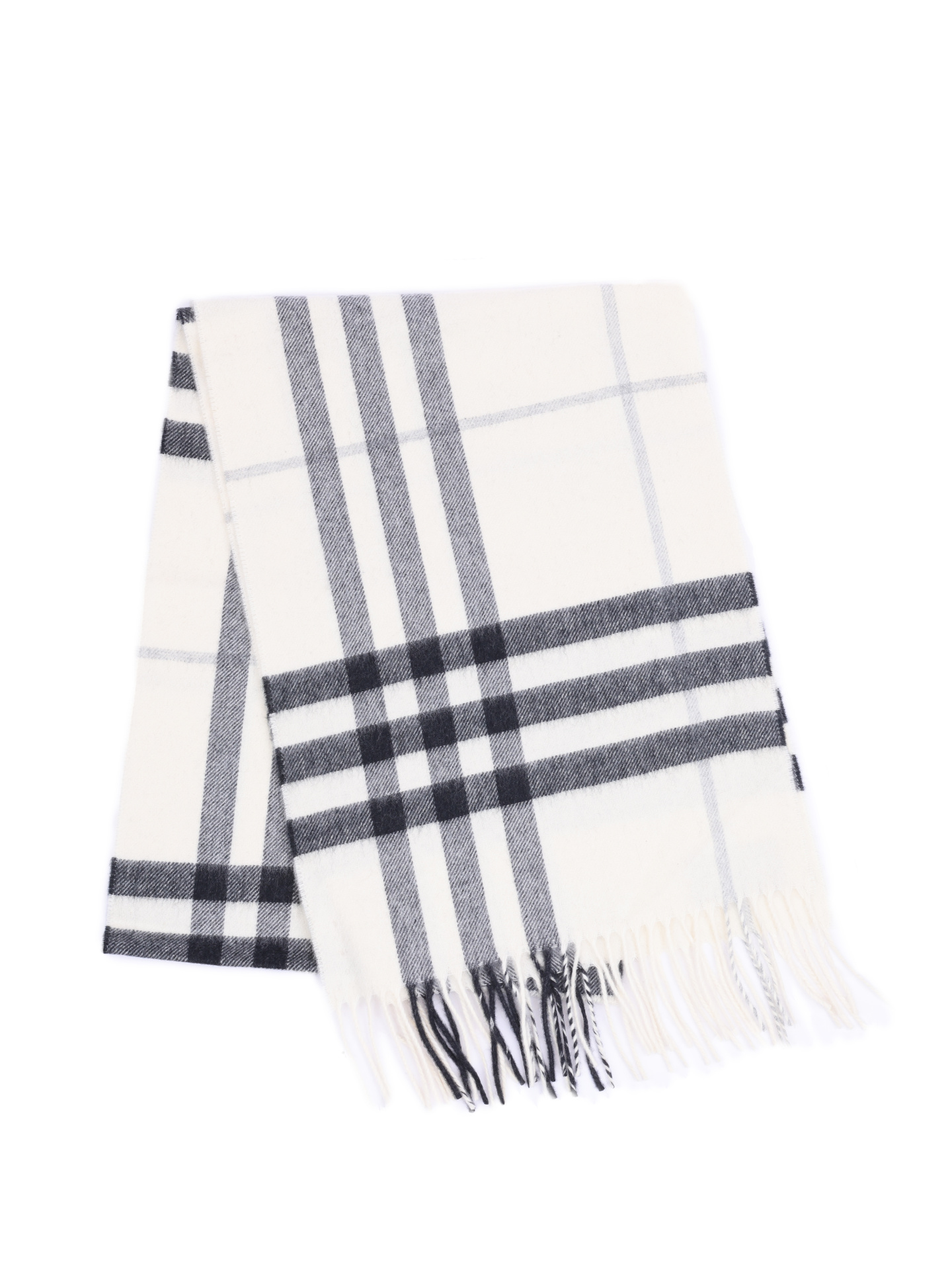 Шарф Burberry 3994123 белый мужской в клетку — купить в интернет-магазине Verdistore