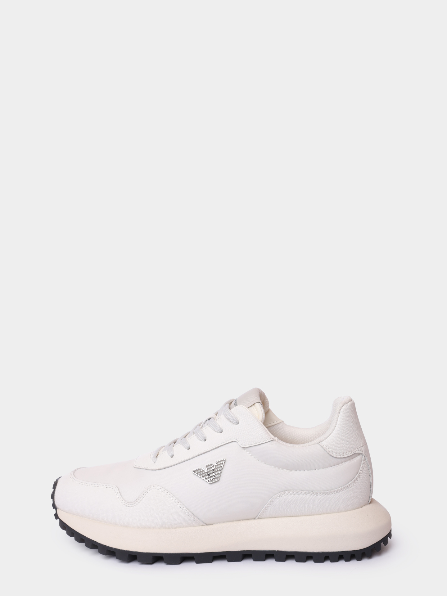 Кроссовки Emporio Armani EM003738 AF19532 M0107 белые мужские — купить в интернет-магазине Verdistore