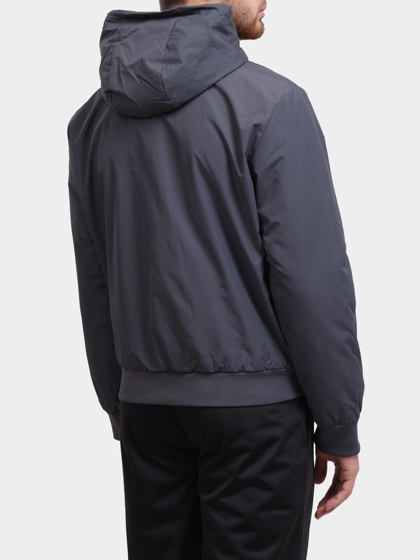 Бомбер 8NPB21 PNFZZ U8117 черный мужской — купить в интернет-магазине Verdistore