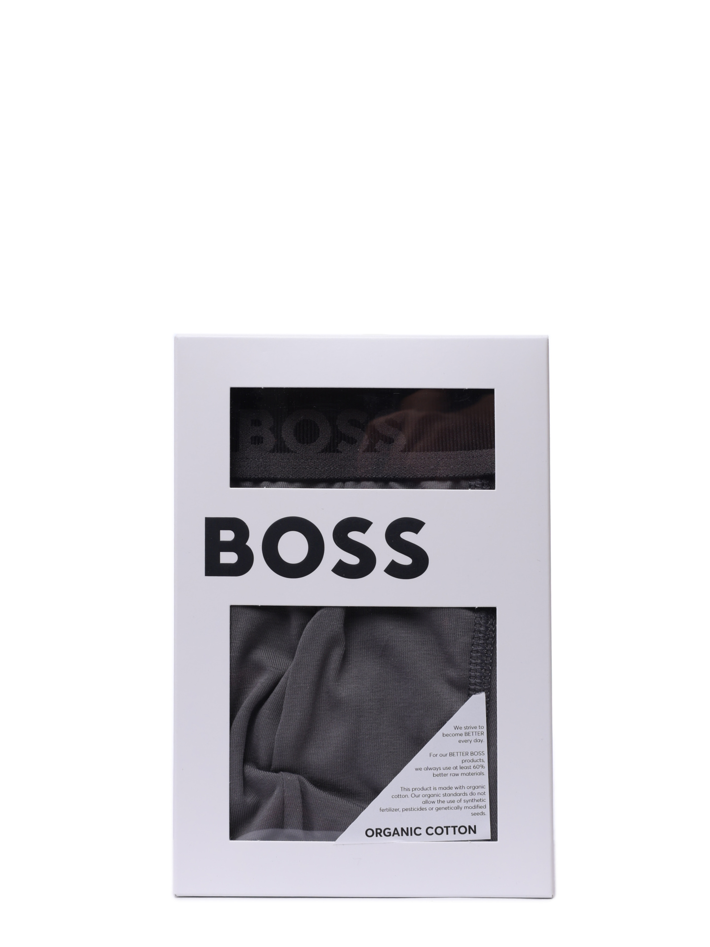 Трусы Boss 50531363 029 серые мужские из хлопка — купить в интернет-магазине Verdistore