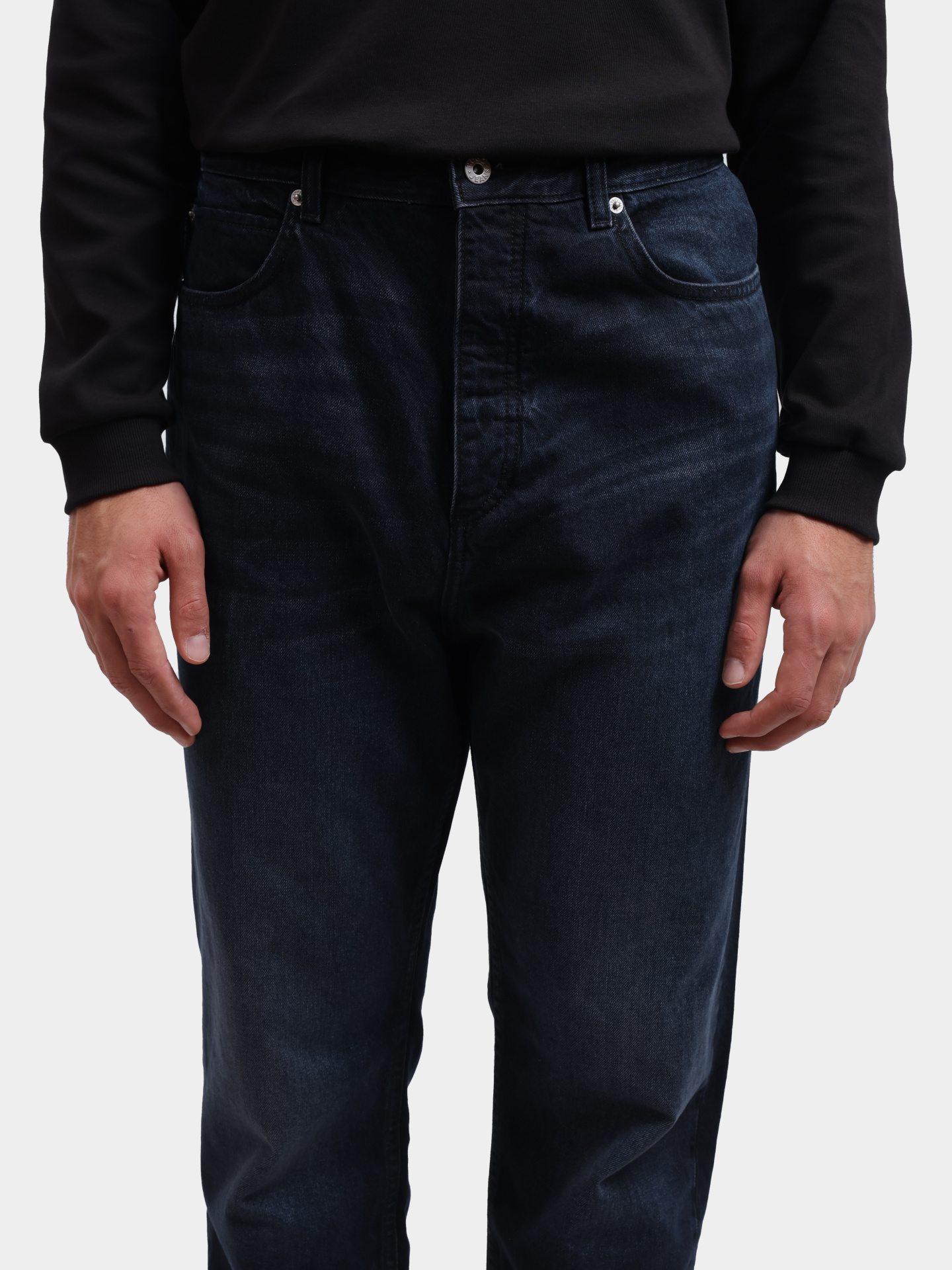Джинсы Hugo 50541673 405 темно-синие мужские — купить в интернет-магазине Verdistore