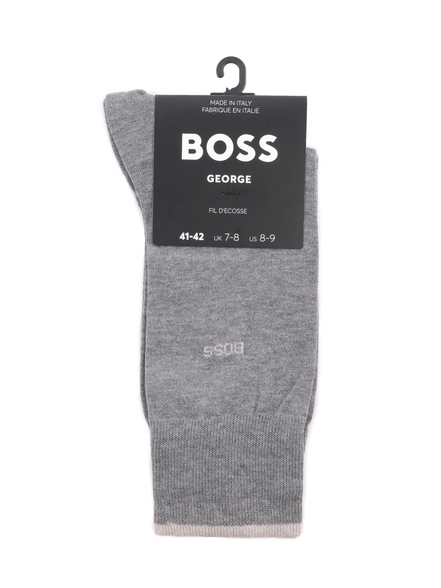 Носки Boss 50491170 серые мужские из хлопка — купить в интернет-магазине Verdistore