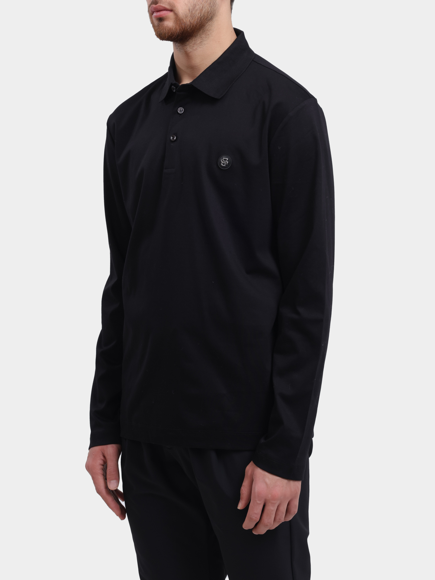 Поло C-Paley 01 10263030 01 50523917 002 черное мужское  — купить в интернет-магазине Verdistore