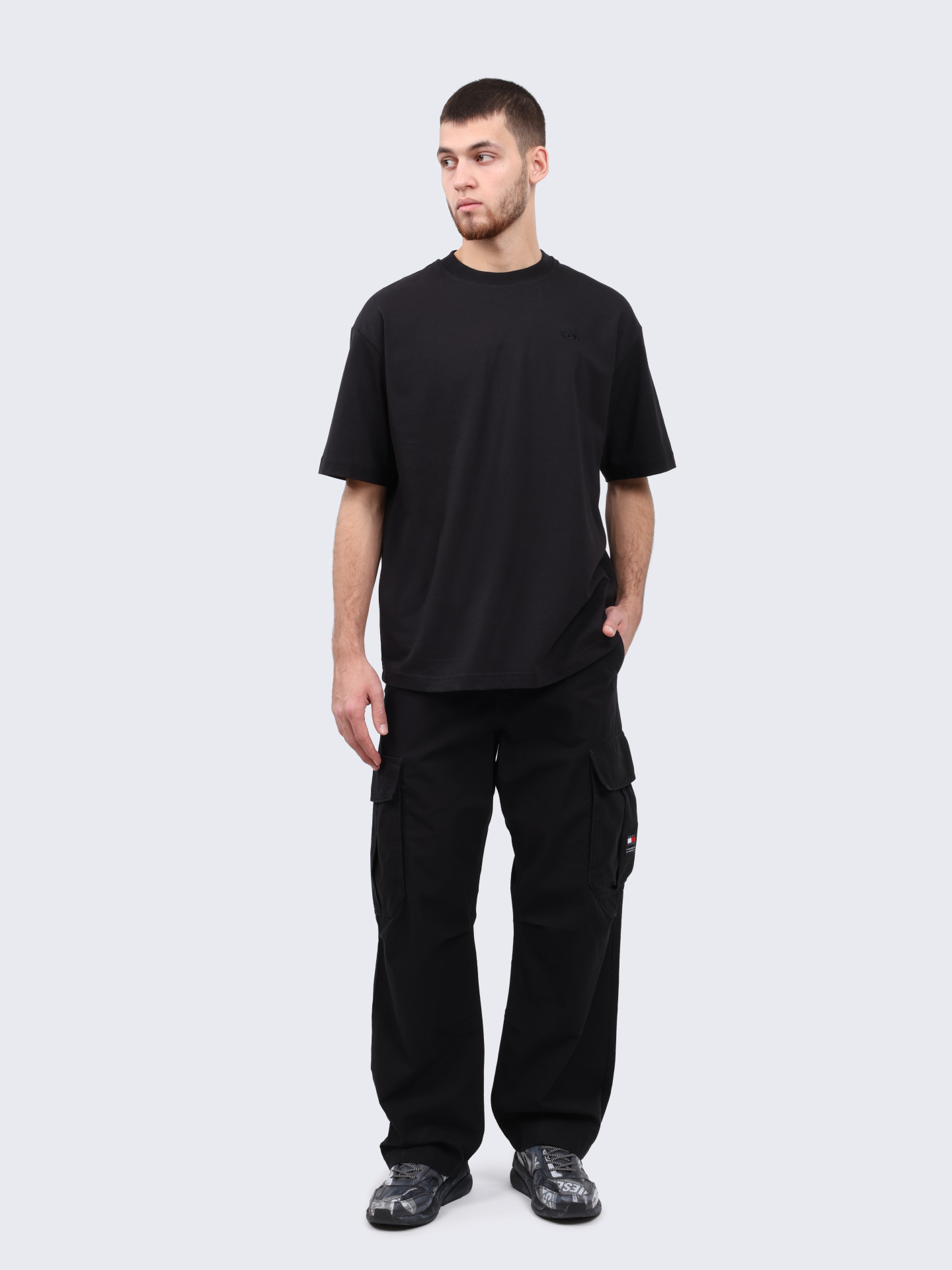 Футболка Diesel A113020HGAM9XX хлопковая мужская — купить в интернет-магазине Verdistore