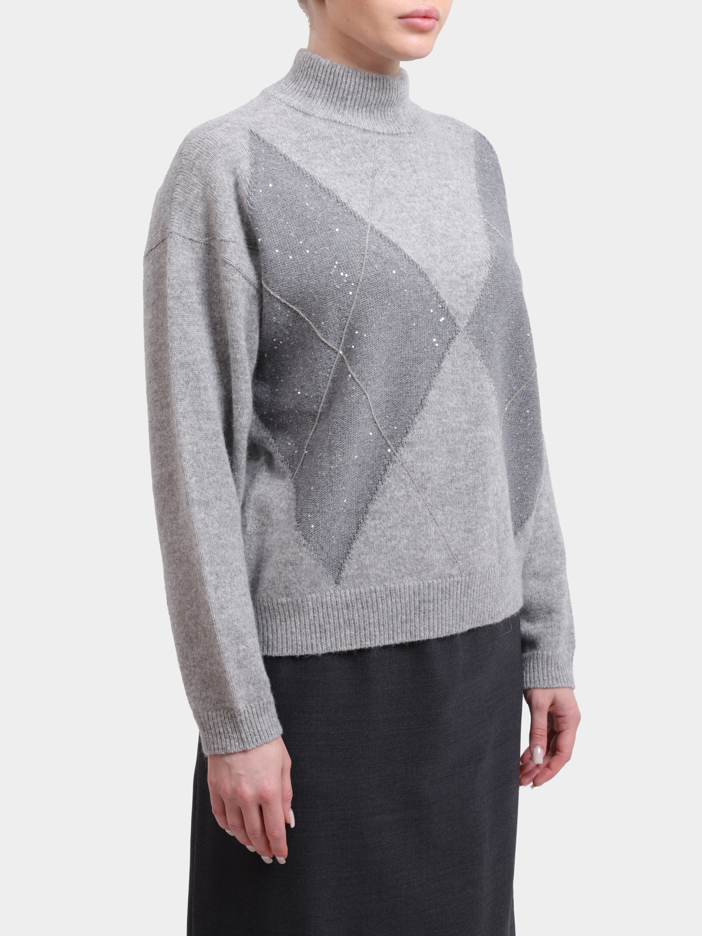 Свитер S99390F07 9283H 71H серый женский  — купить в интернет-магазине Verdistore