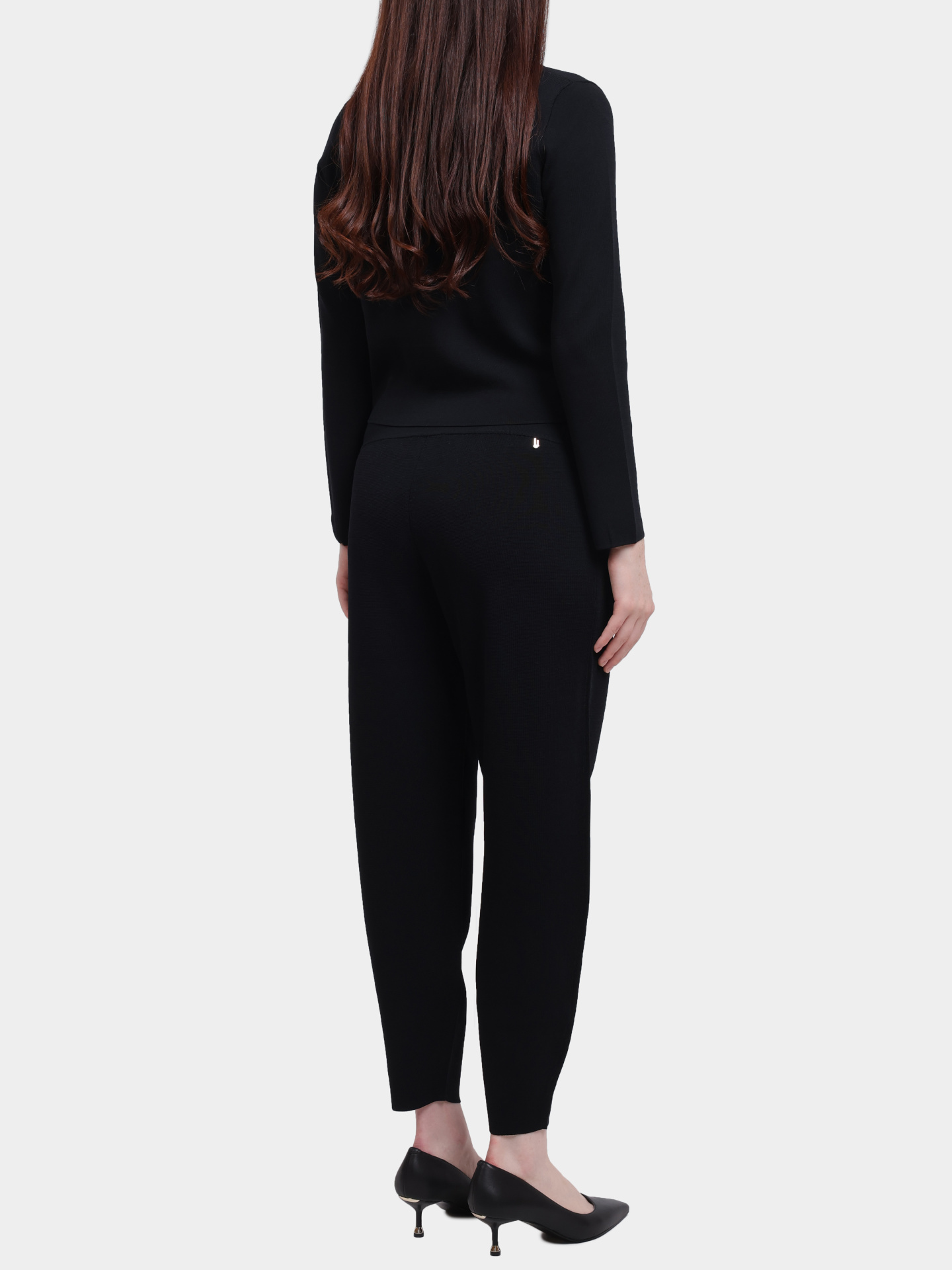 Брюки Liu-Jo CF5036 MS55N 22222 черные женские — купить в интернет-магазине Verdistore