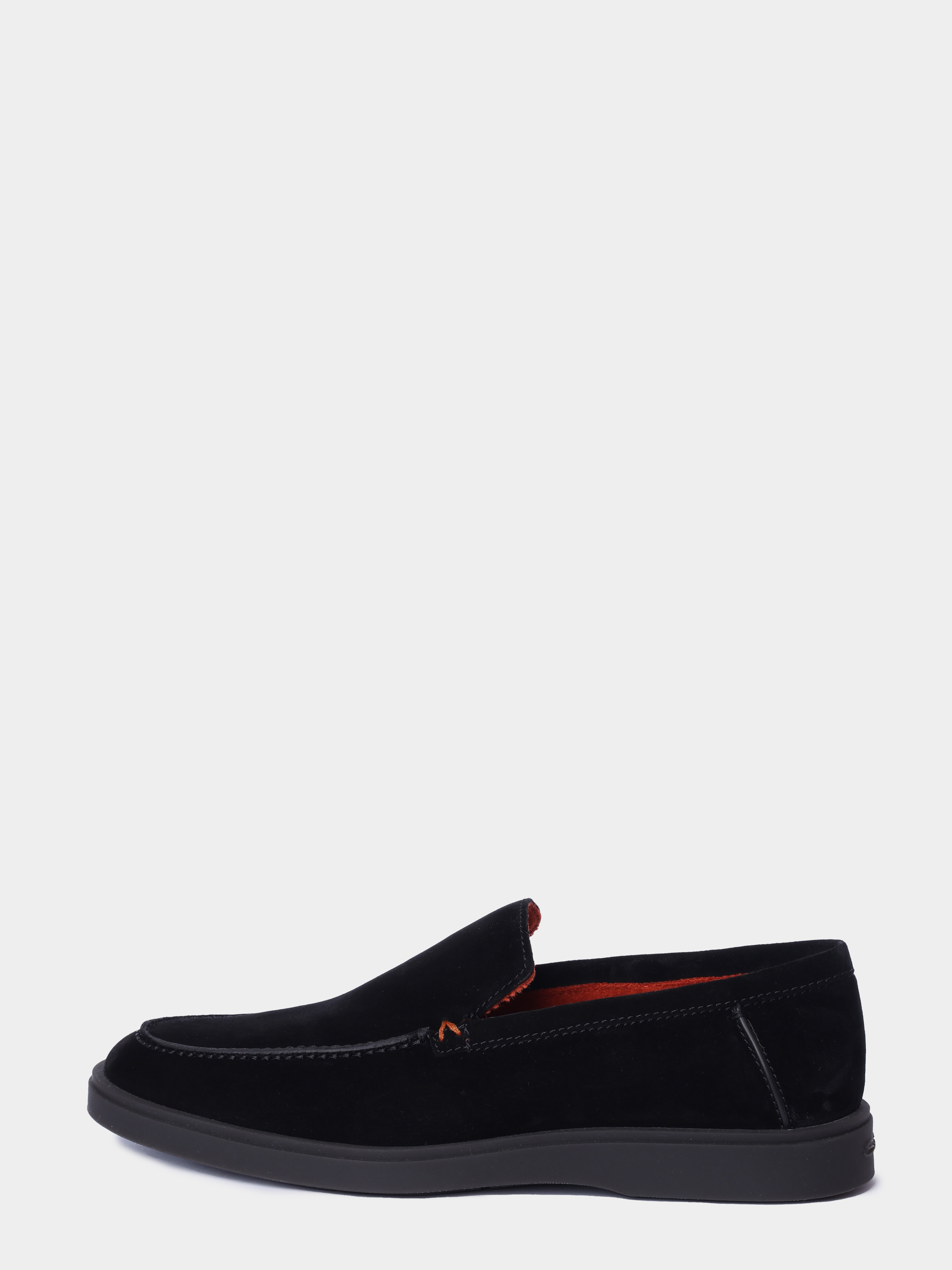 Лоферы Santoni MGDG17824SMOKSVUN01 замшевые мужские — купить в интернет-магазине Verdistore