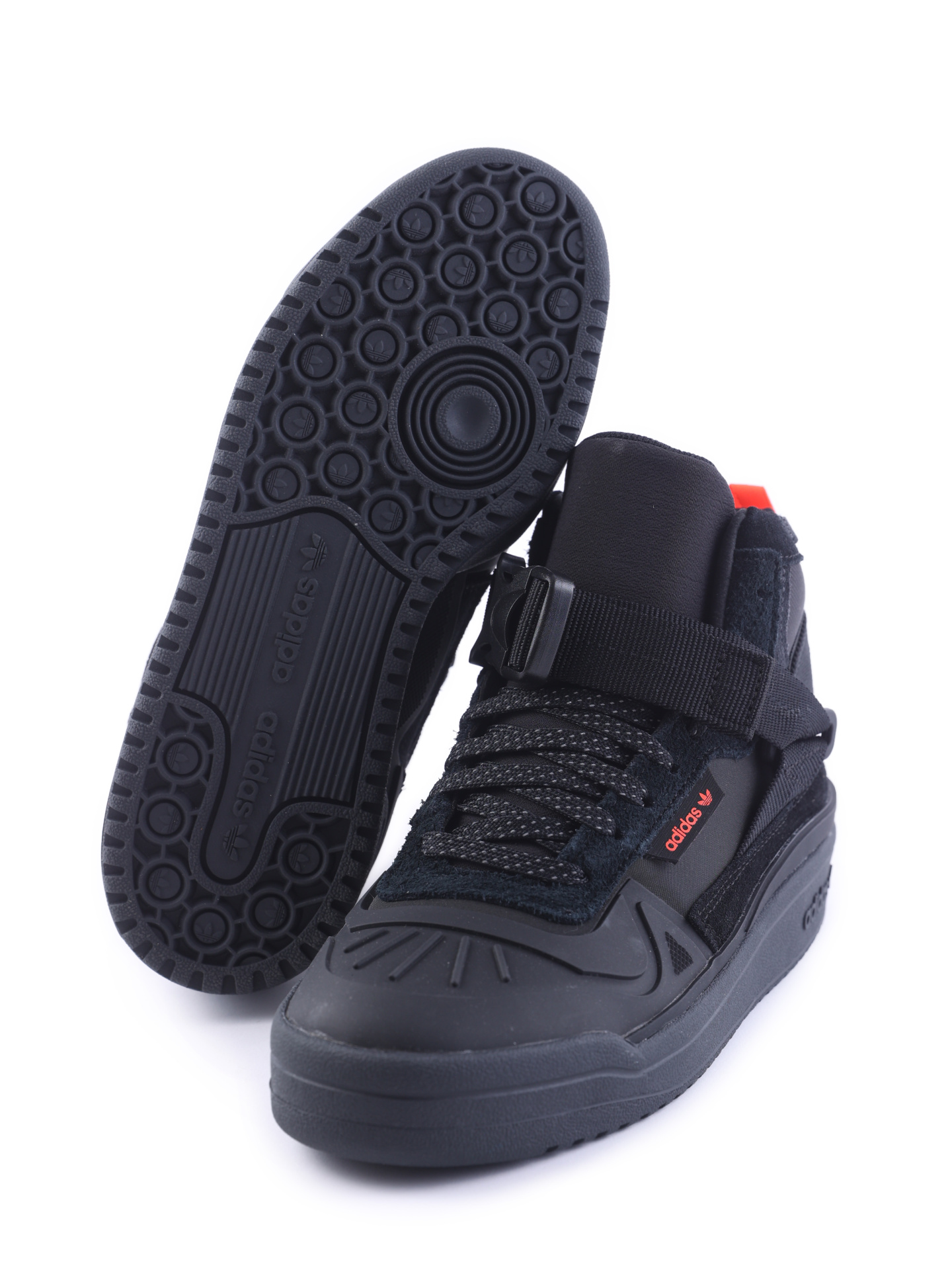 Кроссовки Adidas Forum Hi Gore-Tex Q46363 черные мужские высокие — купить в интернет-магазине Verdistore