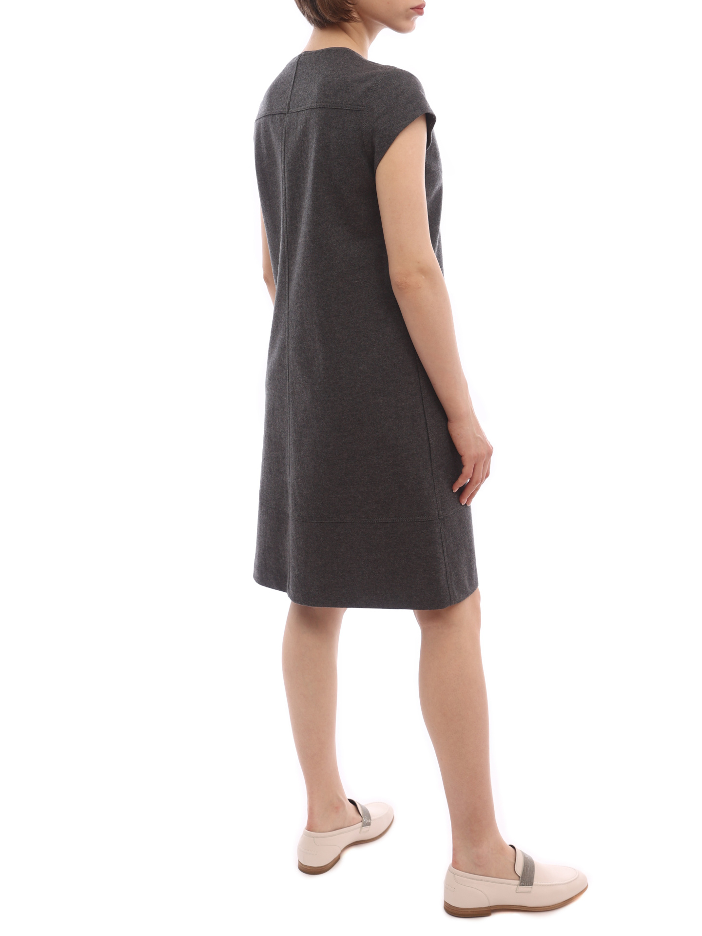 Платье Brunello Cucinelli MOZ362776 шерстяное женское — купить в интернет-магазине Verdistore