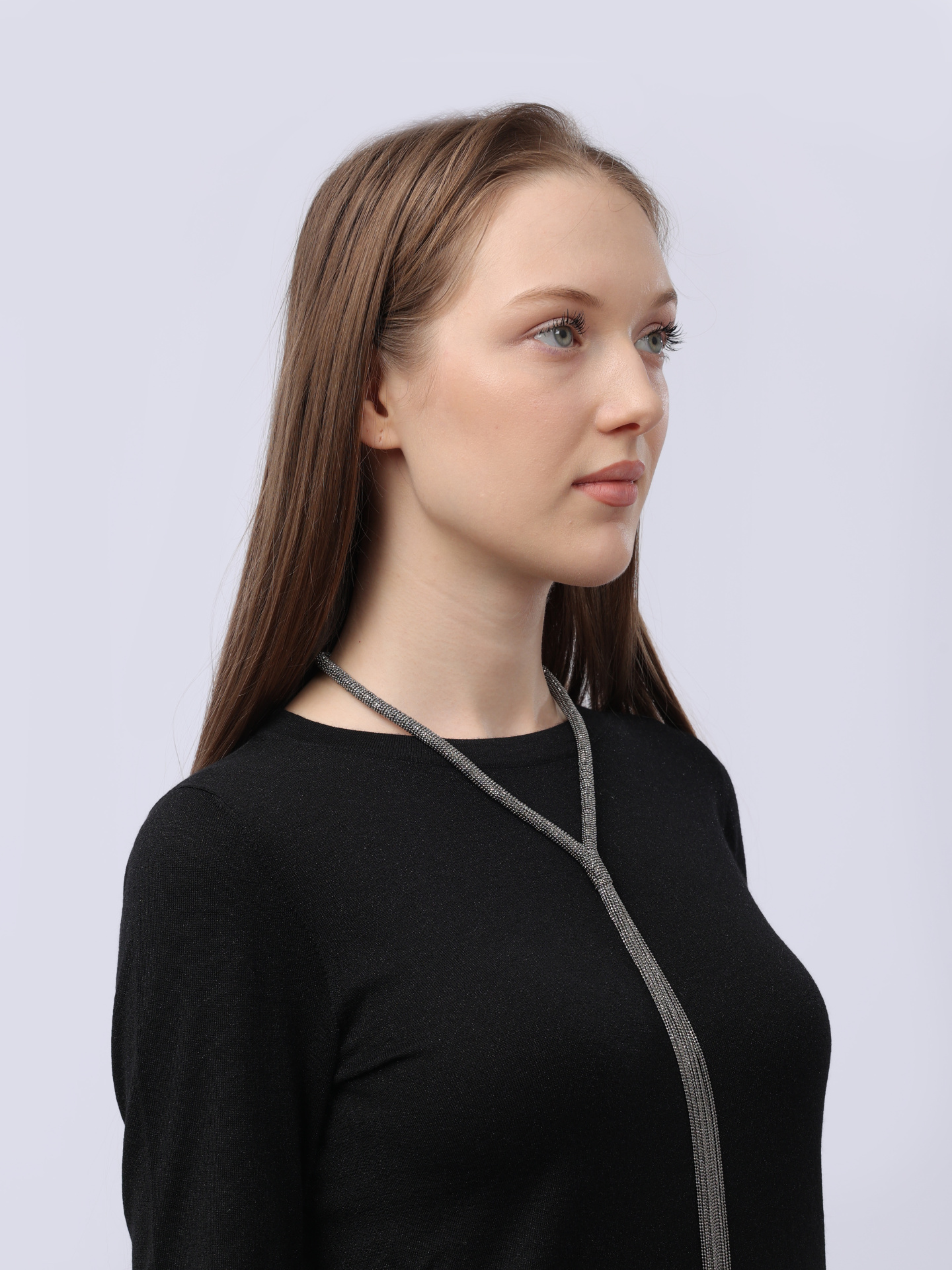 Свитер Brunello Cucinelli M4180B1383 C101 черный женский — купить в интернет-магазине Verdistore