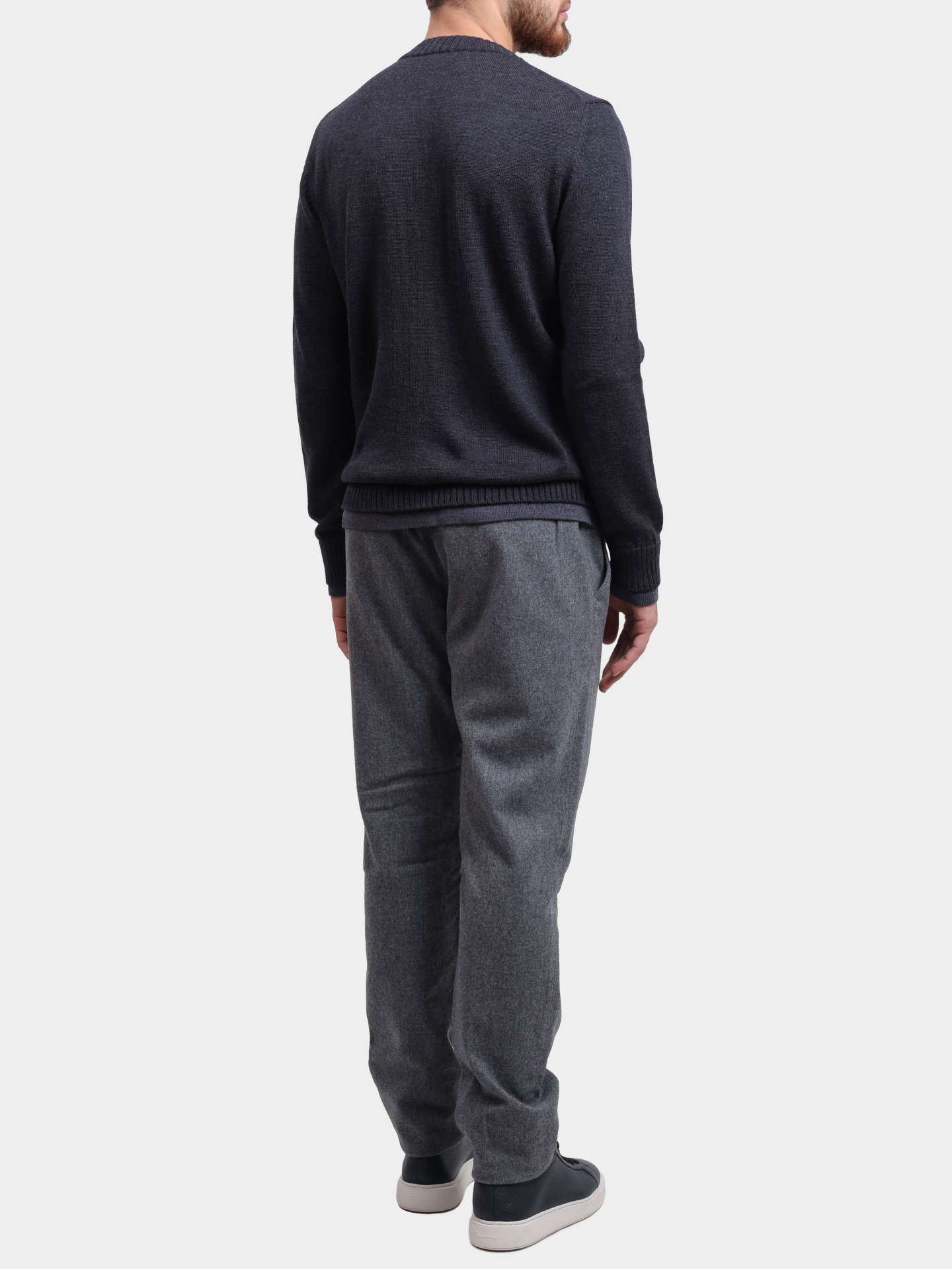 Свитер Alpha Studio AU-3042C 1004 шерстяной мужской — купить в интернет-магазине Verdistore