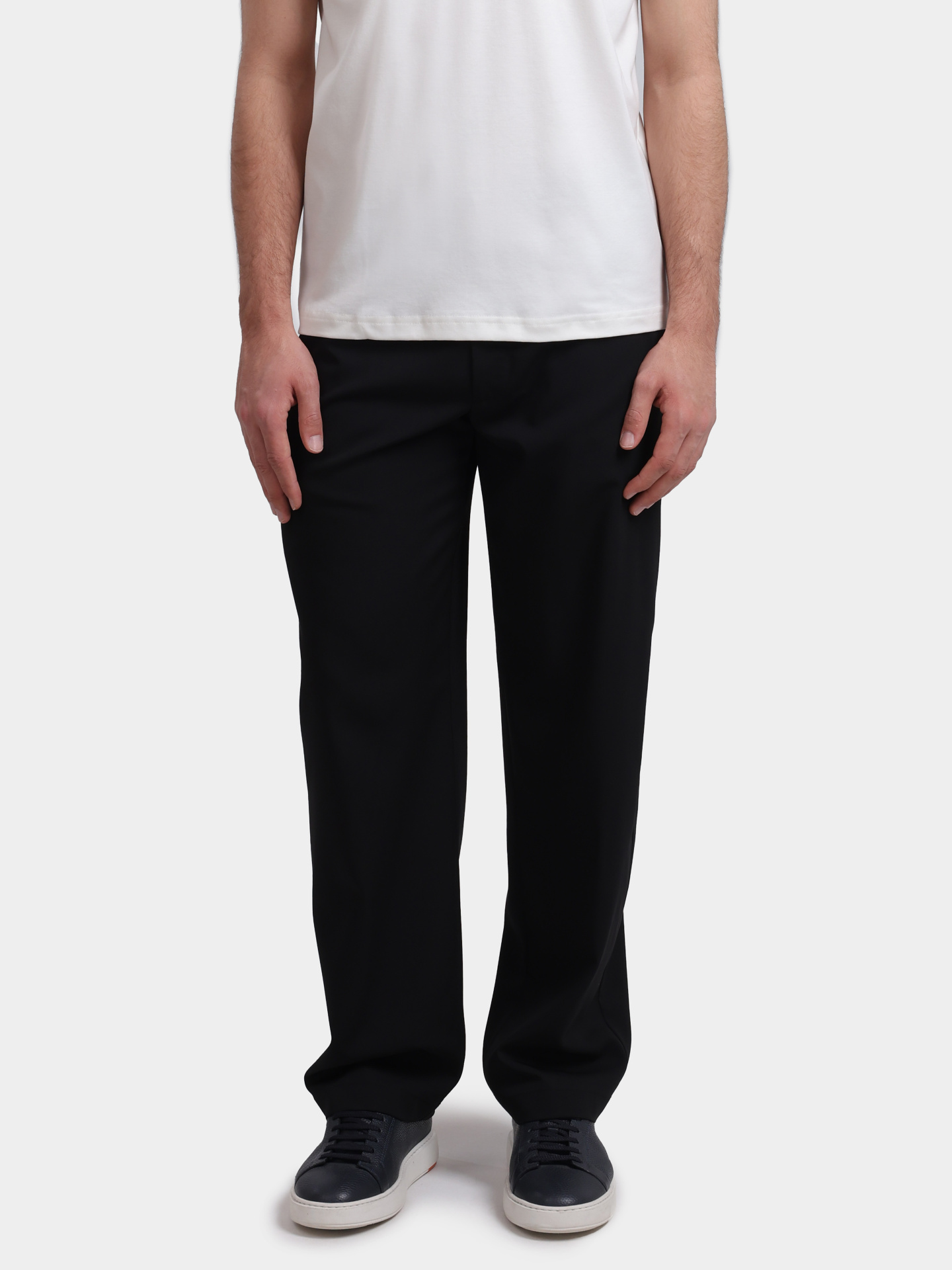 Брюки Lardini PA VICE CN64422 черные мужские — купить в интернет-магазине Verdistore