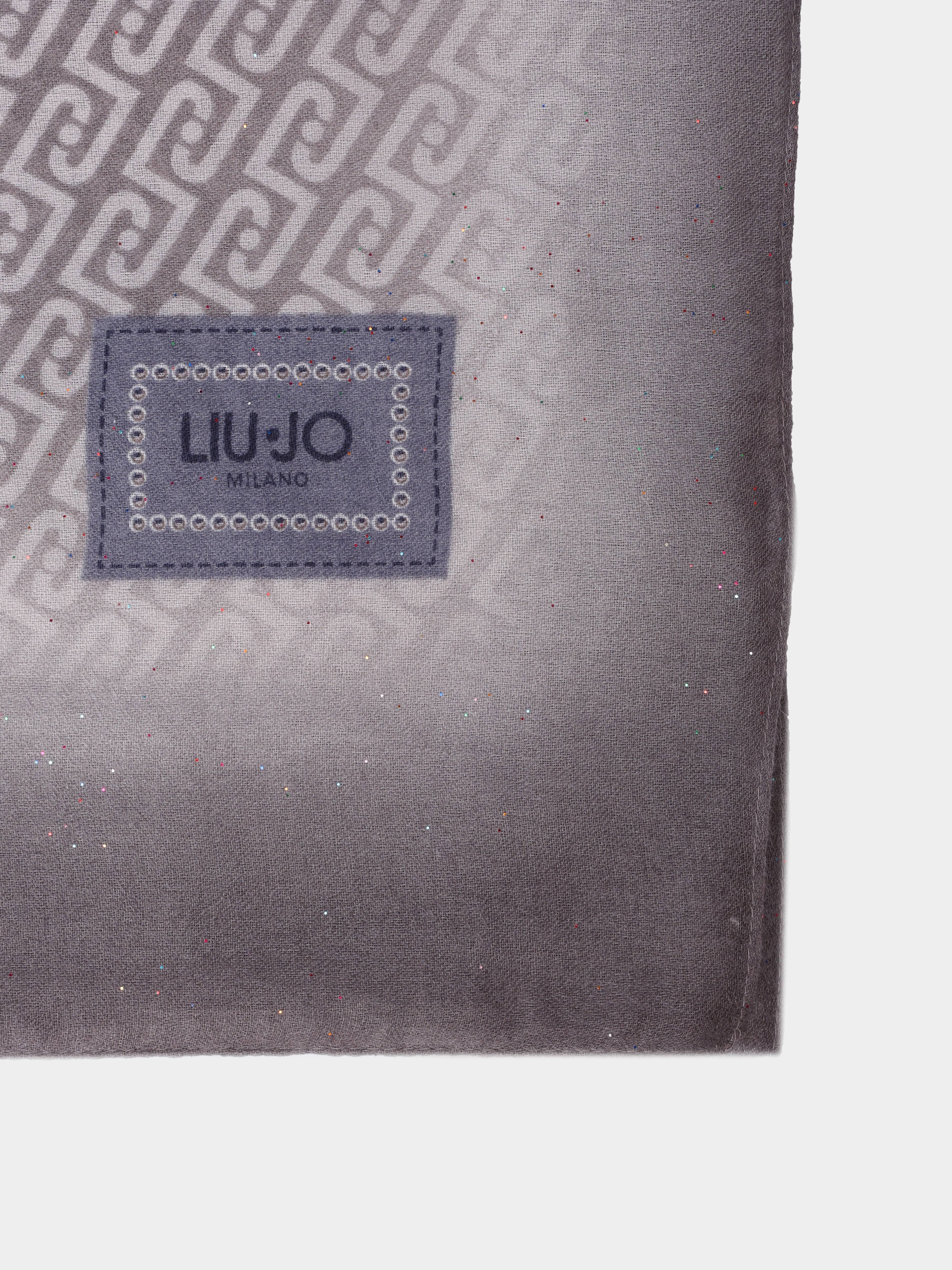 Палантин Liu-Jo 2F6064 T2745 63850 серый женский с блестками — купить в интернет-магазине Verdistore