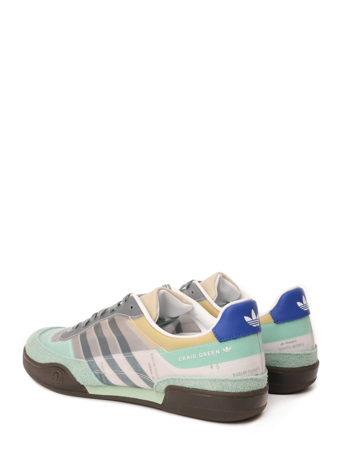Кеды Adidas Craig Green IH0792 голубые мужские комбинированные — купить в интернет-магазине Verdistore