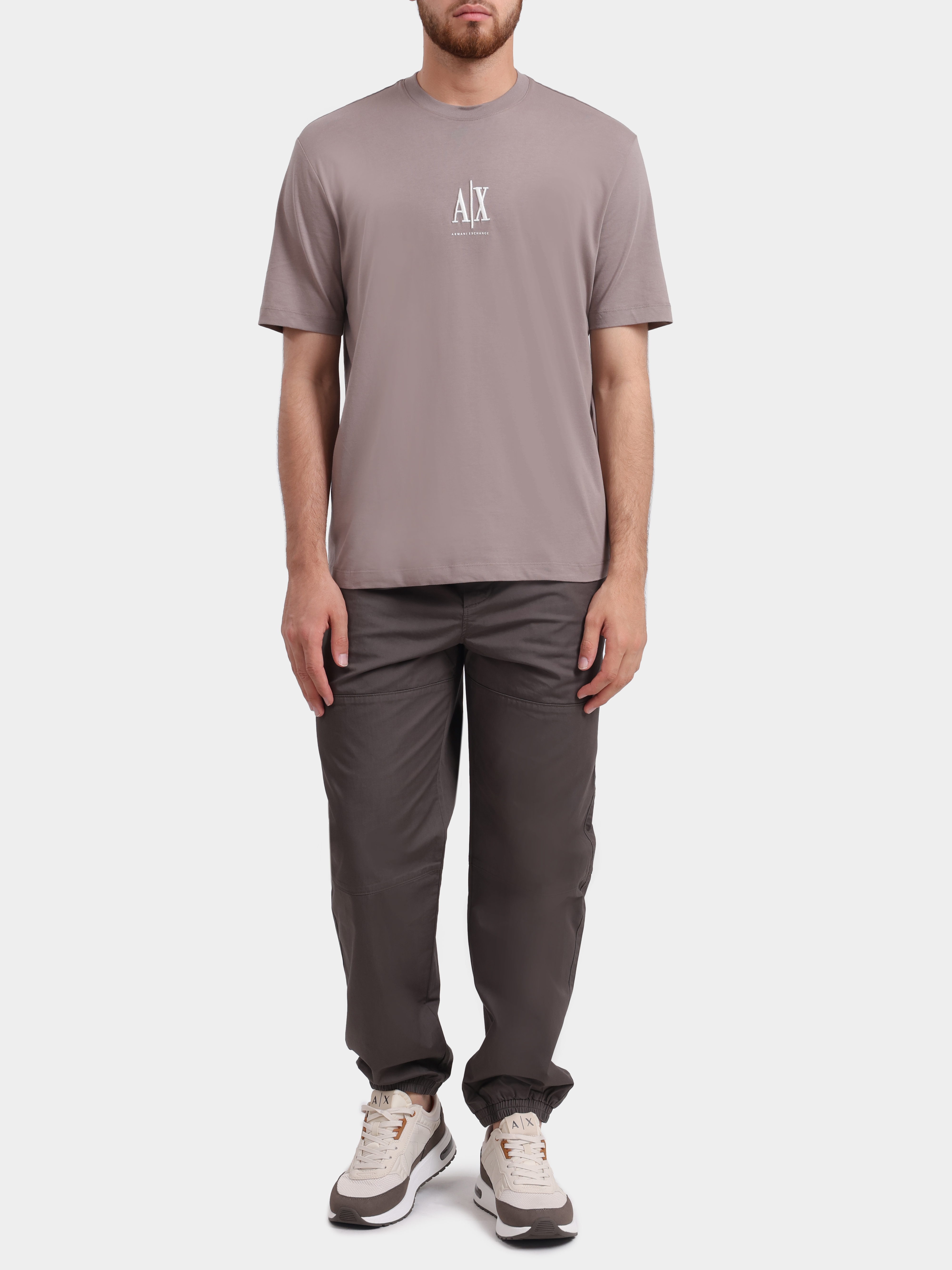 Футболка Armani Exchange XM000363 AF12308 U6107 хлопковая мужская — купить в интернет-магазине Verdistore
