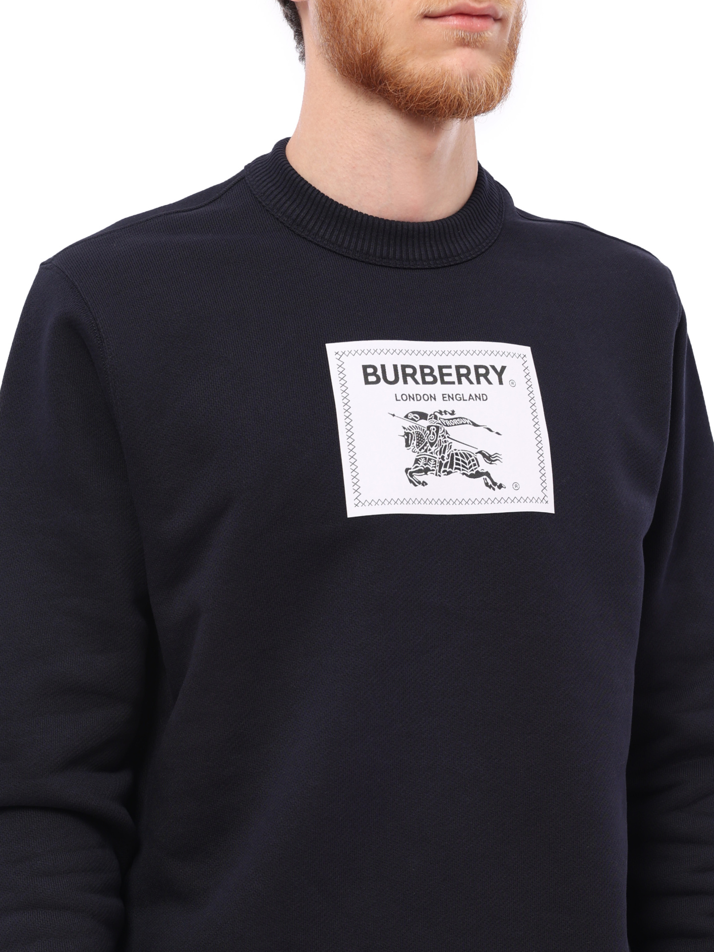 Свитшот Burberry 8065477 B3590 хлопковый мужской — купить в интернет-магазине Verdistore
