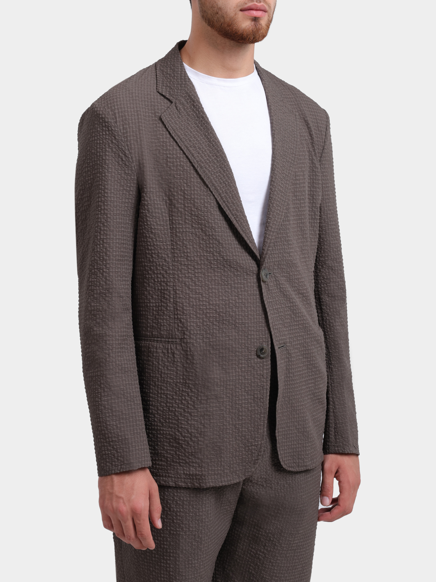 Пиджак Emporio Armani EM005801 TE20392 U6128 коричневый женский  — купить в интернет-магазине Verdistore