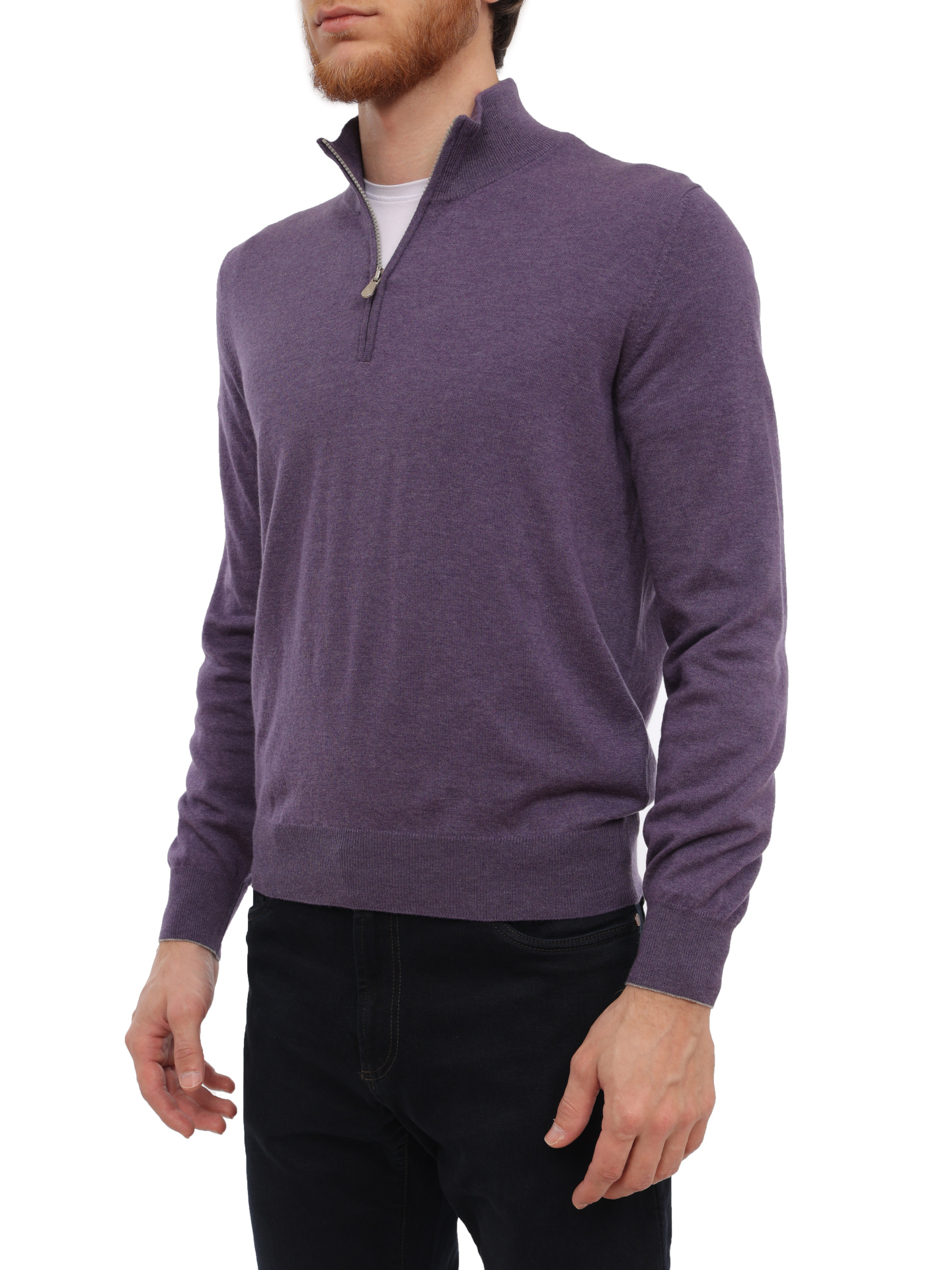 Свитер Brunello Cucinelli M2Q00124 CD353 кашемировый мужской — купить в интернет-магазине Verdistore