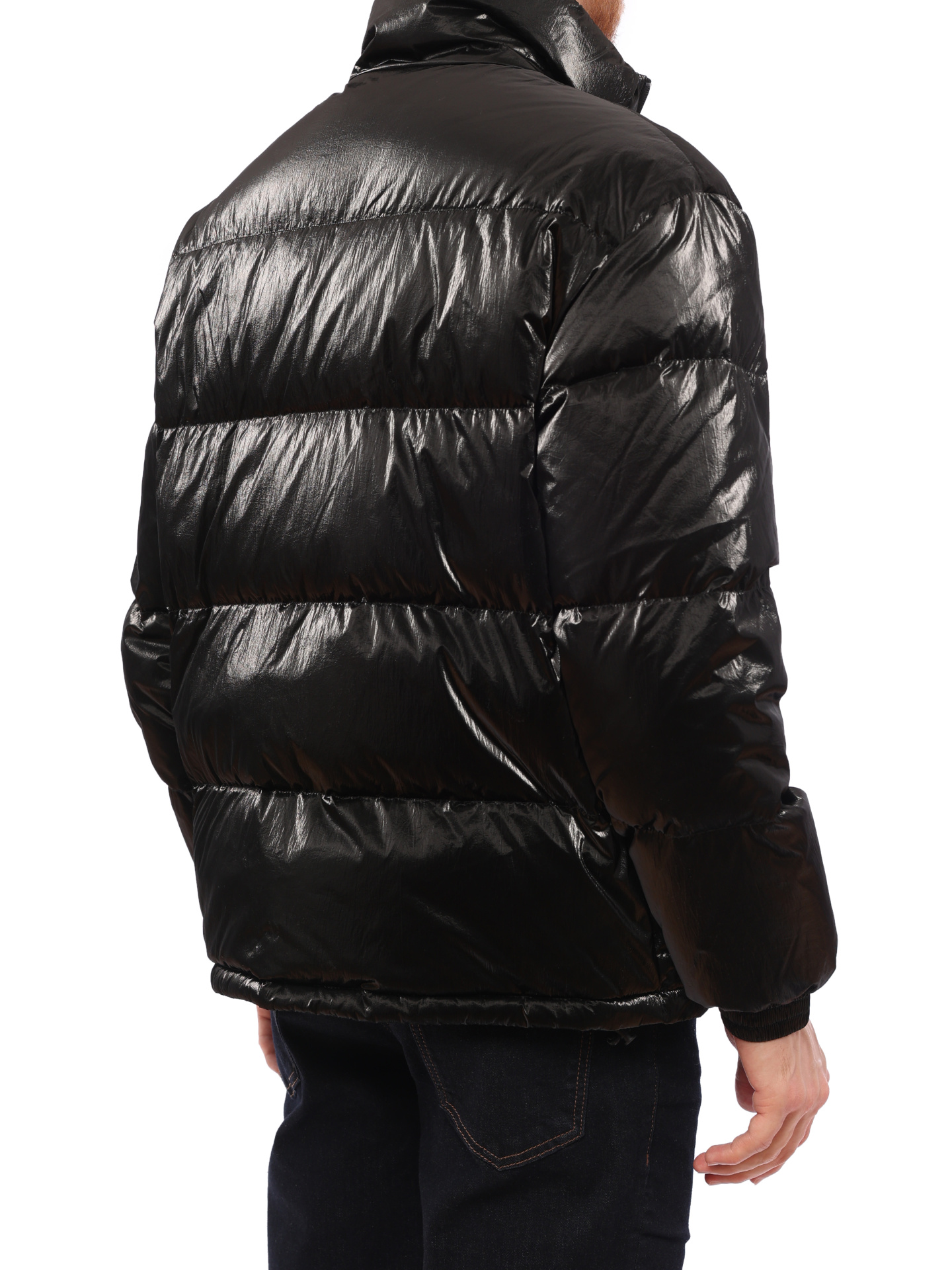 Пуховик Armani Exchange 6HZB49 ZNPTZ 7297 черный мужской с воротом-стойкой — купить в интернет-магазине Verdistore