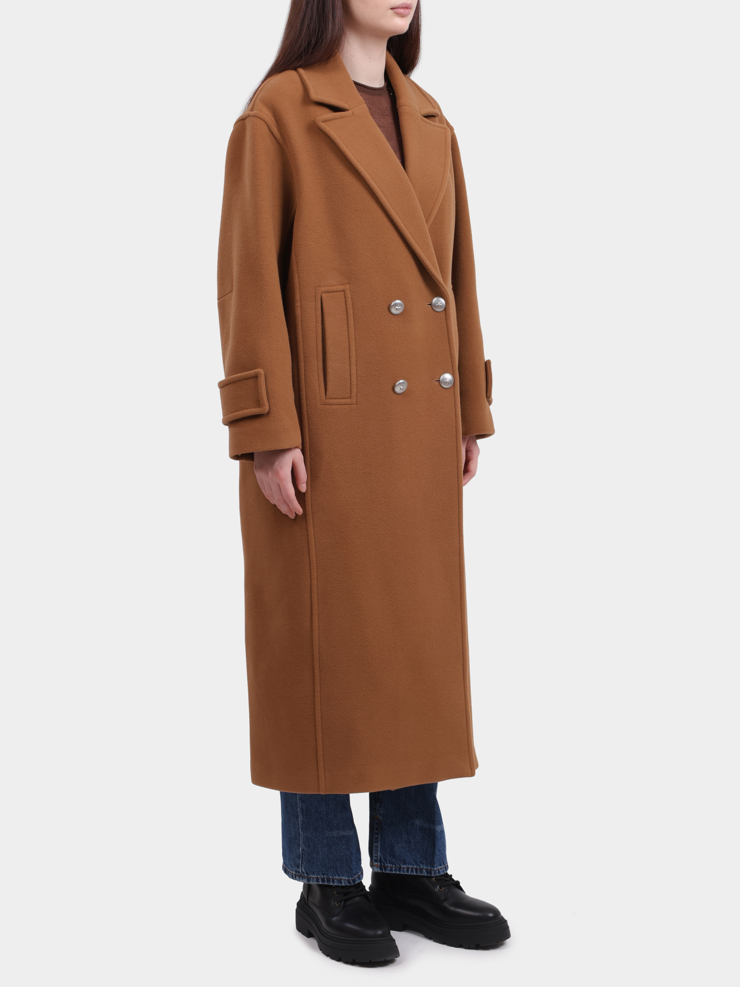 Пальто Pinko 105770 A2SM L33 двубортное женское — купить в интернет-магазине Verdistore