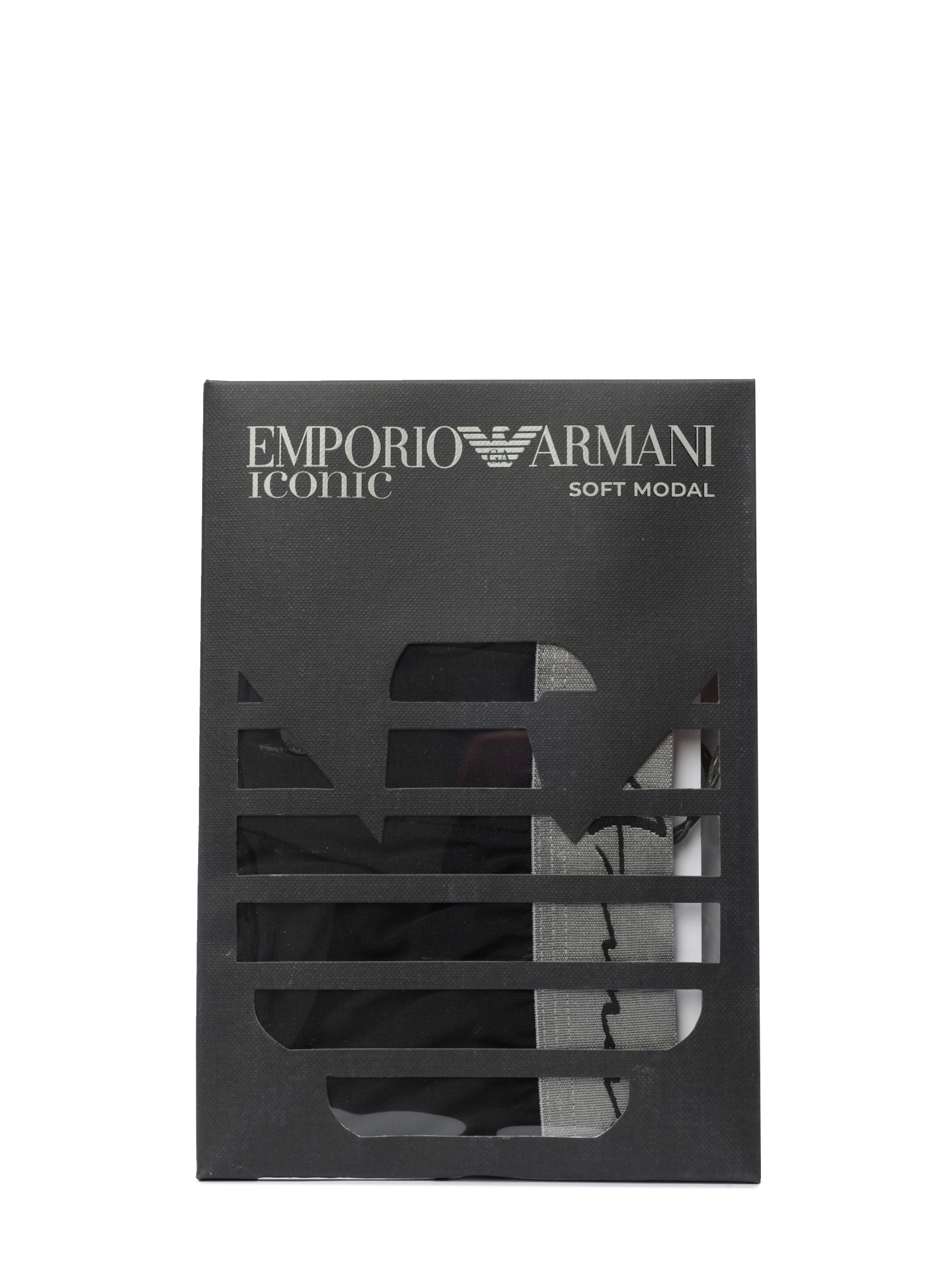 Трусы Emporio Armani 110991 4R511 00020 черные мужские — купить в интернет-магазине Verdistore