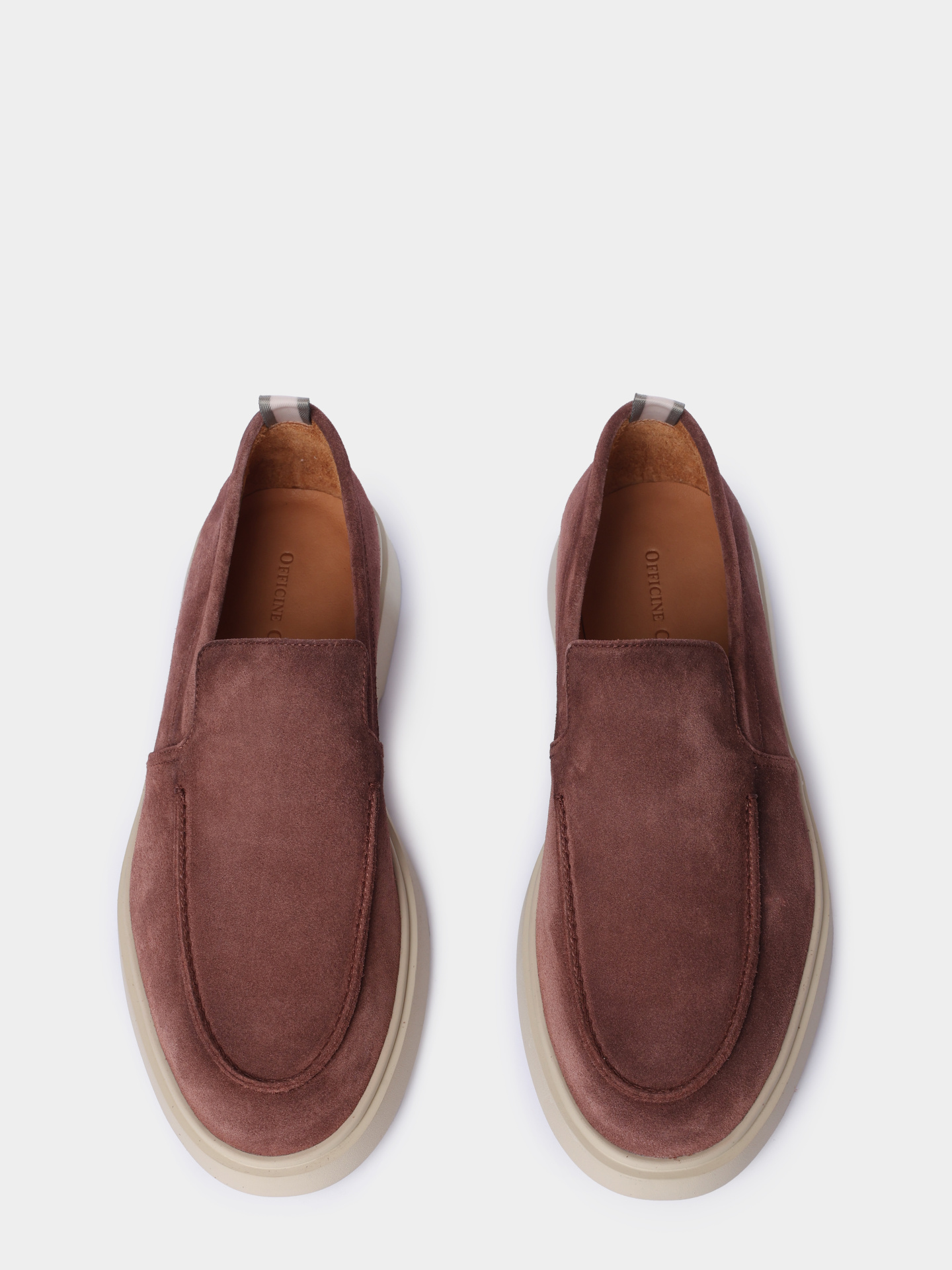 Лоферы Officine Creative OCUBONE002LC146G235 замшевые мужские — купить в интернет-магазине Verdistore
