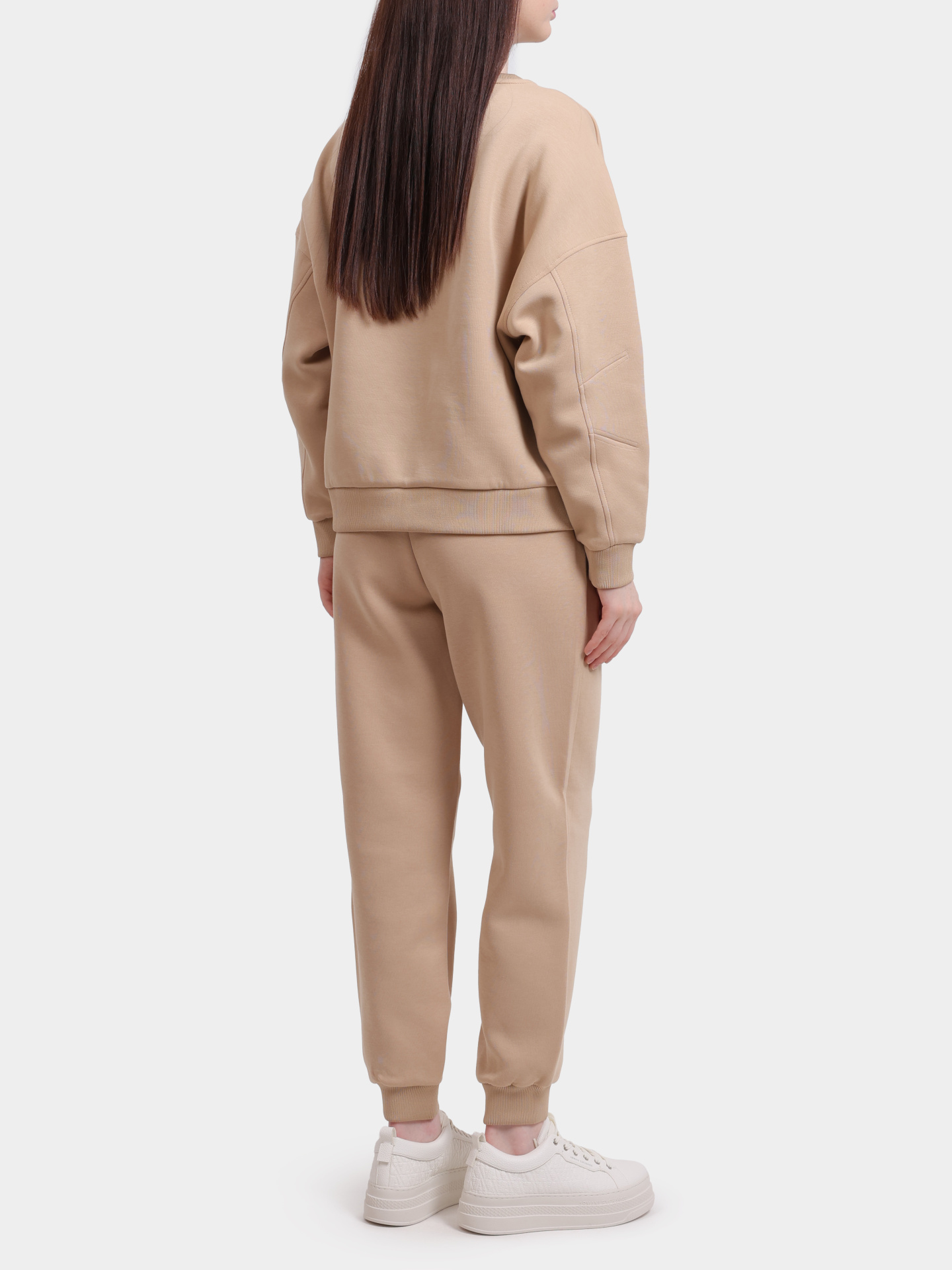 Джоггеры Armani Exchange XW001287 AF16134 U1051 бежевые женские — купить в интернет-магазине Verdistore