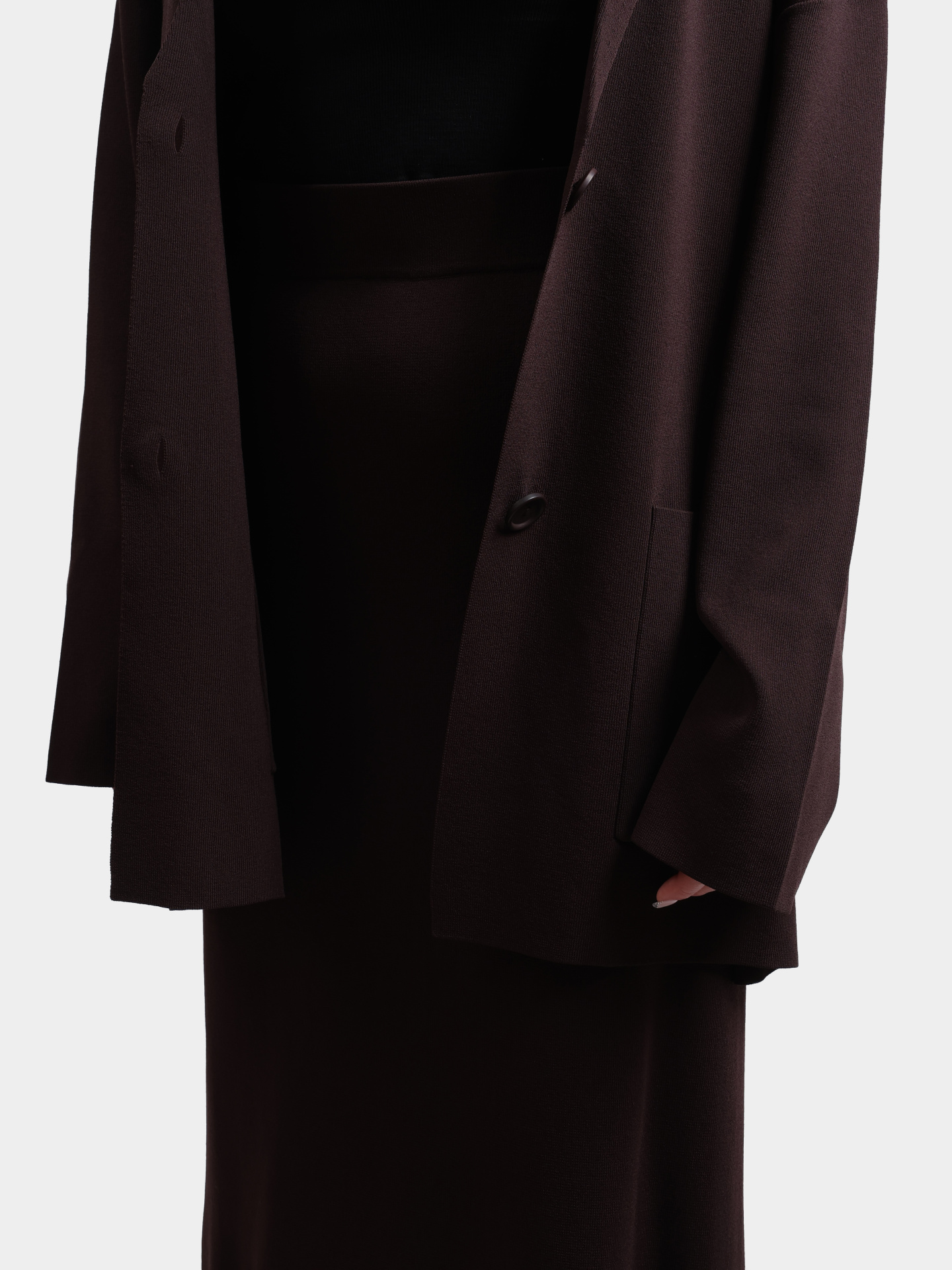 Юбка Alpha Studio AD-4352M 2019 женская с разрезом — купить в интернет-магазине Verdistore