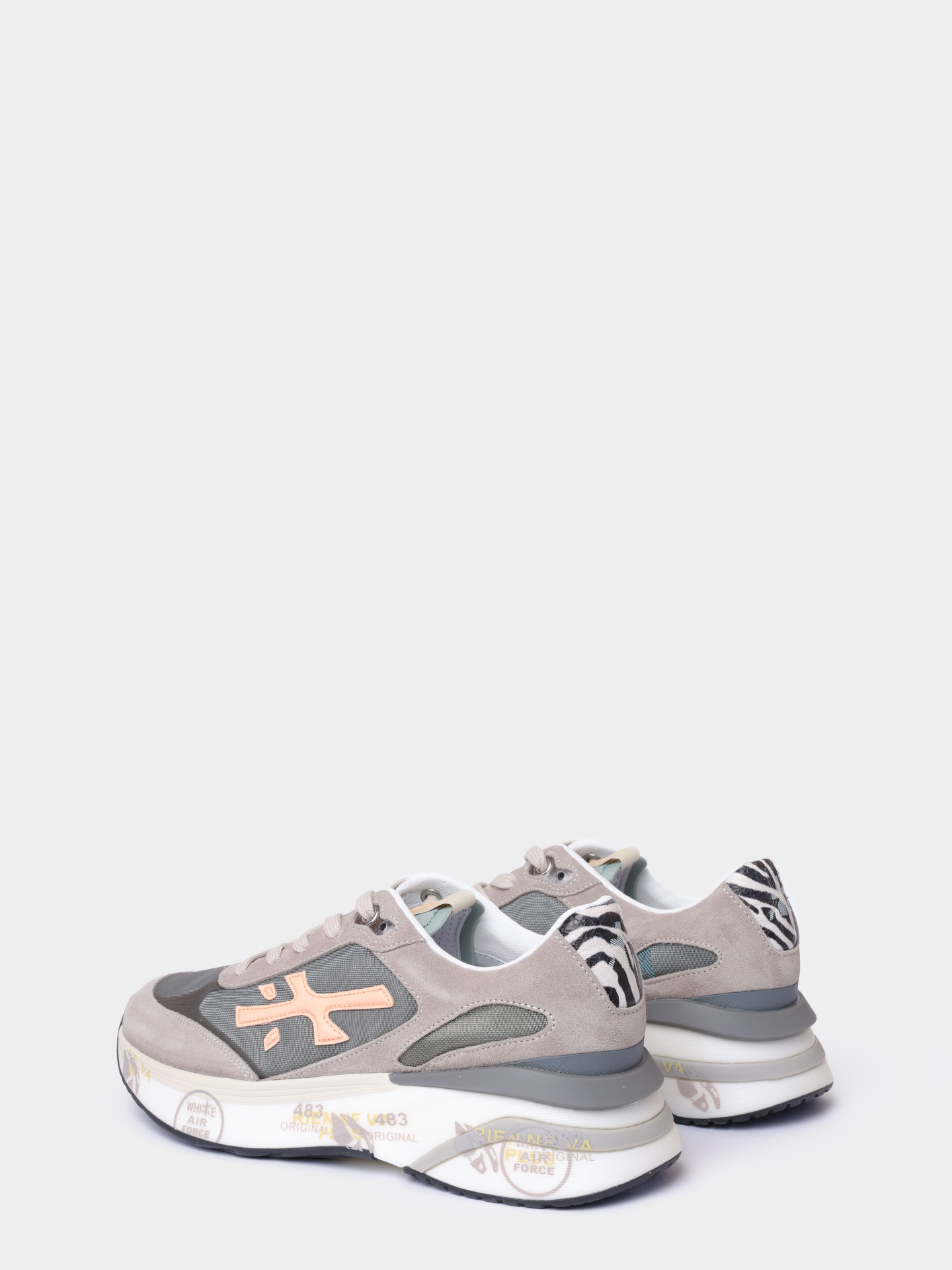 Кроссовки Premiata MOERUN_D VAR 6992 комбинированные женские — купить в интернет-магазине Verdistore