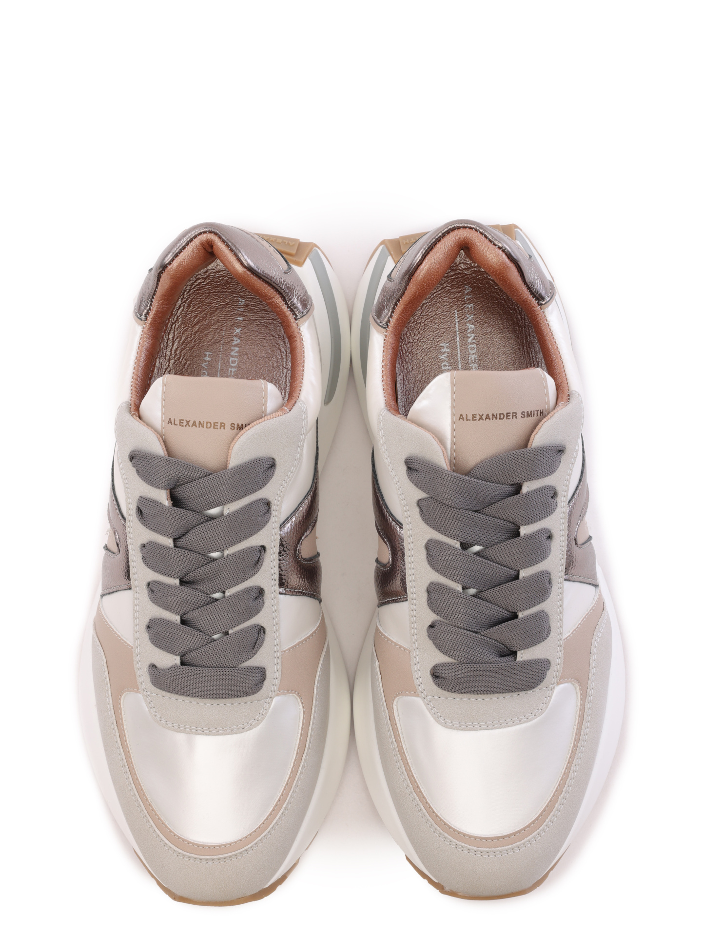 Кроссовки Alexander Smith ASAYS1D67CRM комбинированные женские — купить в интернет-магазине Verdistore