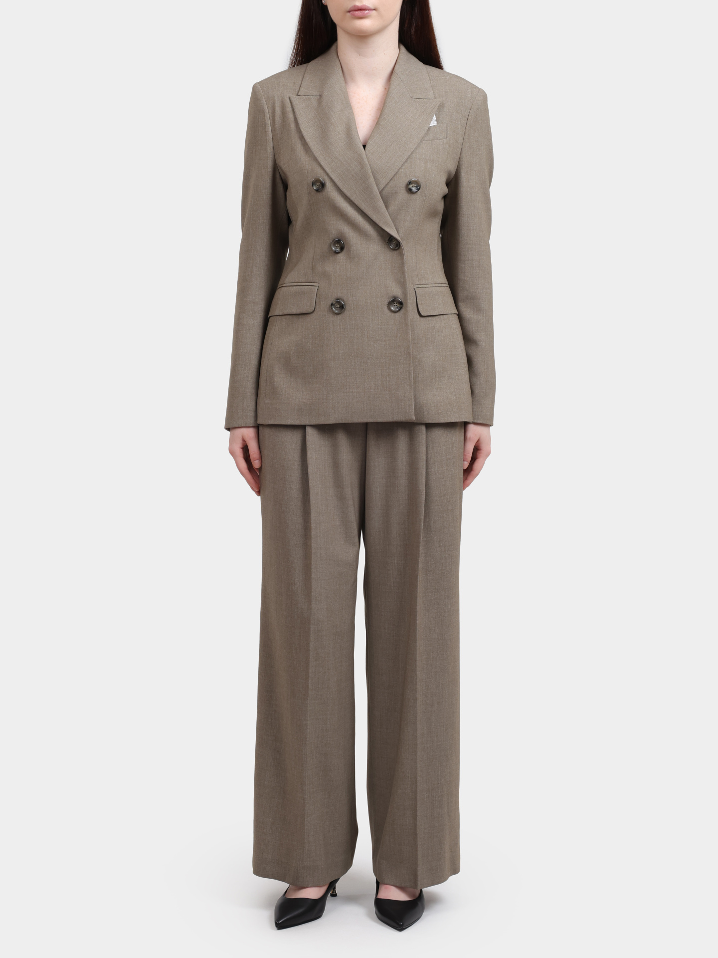 Брюки Liu-Jo CF5257 T054A 0297E светло-зеленые женские — купить в интернет-магазине Verdistore