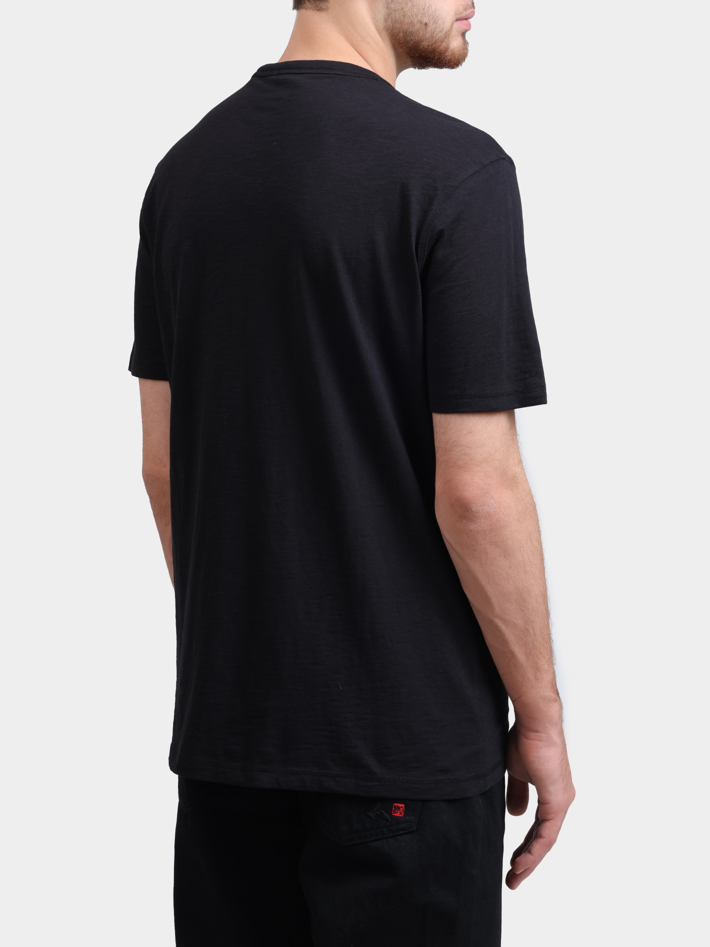 Футболка Boss Orange Tegood 10240843 01 50508243 001 черная мужская с маленьким логотипом  — купить в интернет-магазине Verdistore