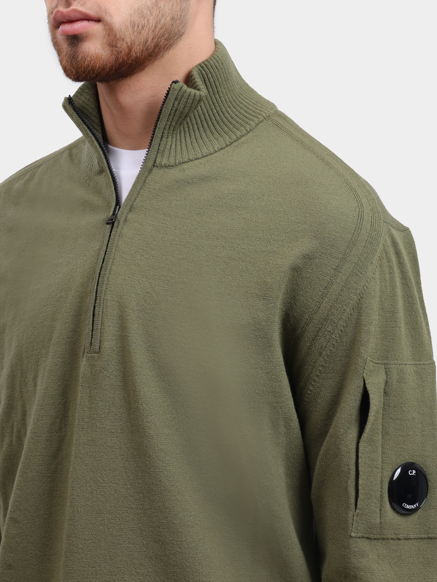 Джемпер C.P. Company 19CMKN036A 005528A 652 шерстяной мужской — купить в интернет-магазине Verdistore