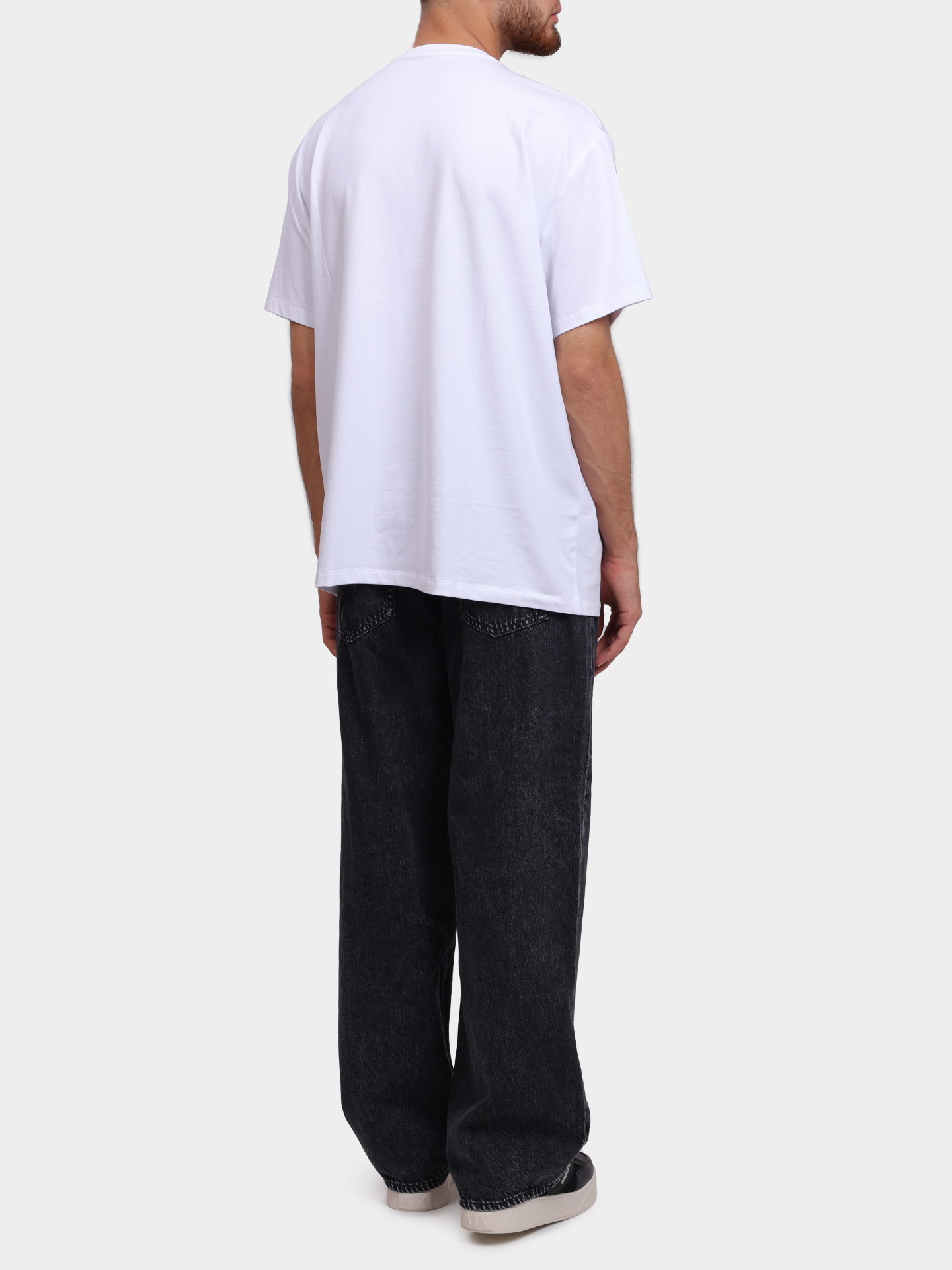 Футболка Armani Exchange 8NZT84 Z8M9Z 1100 белая мужская — купить в интернет-магазине Verdistore