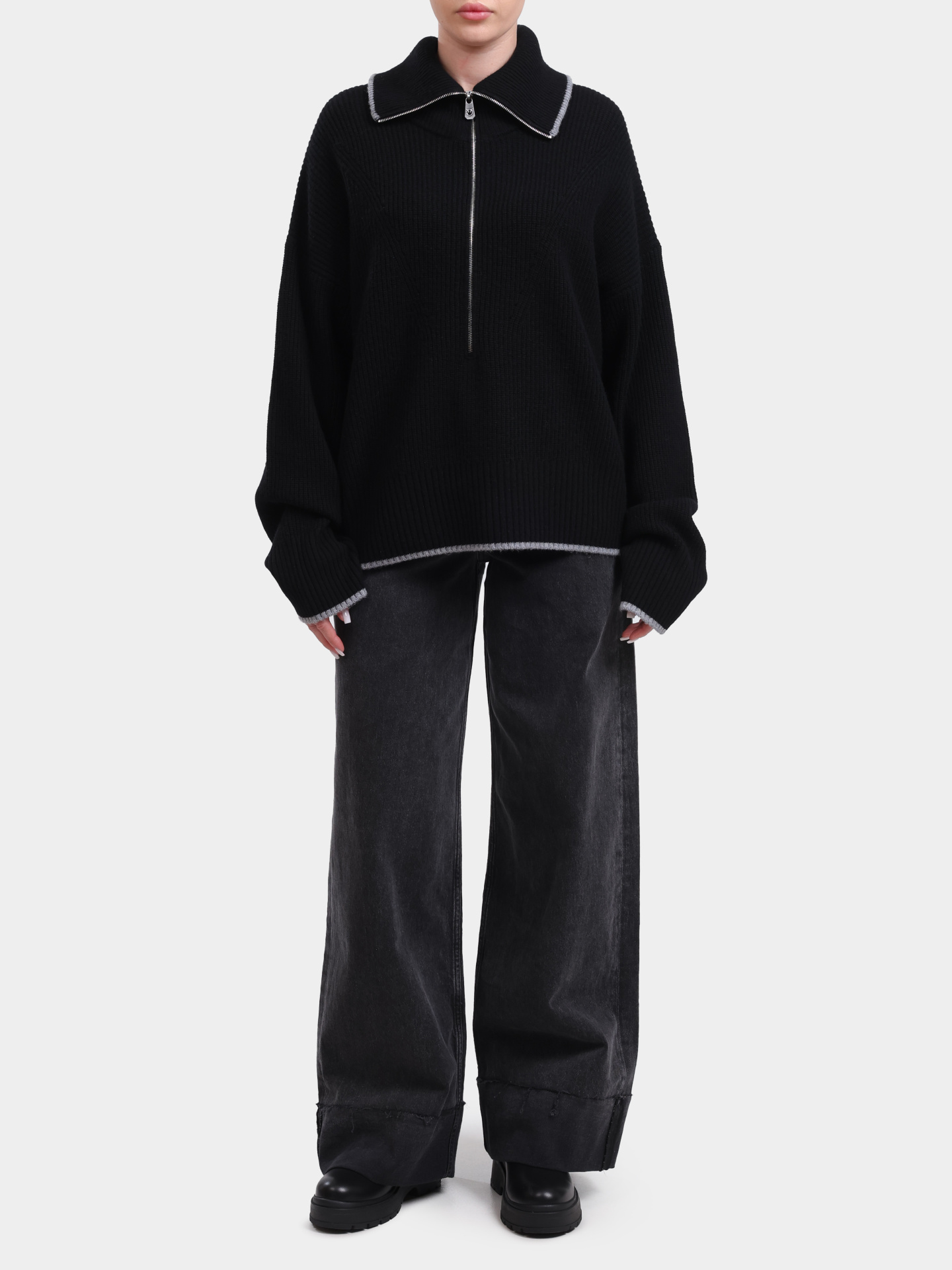 Джинсы 71434-1566-03 серые женские — купить в интернет-магазине Verdistore