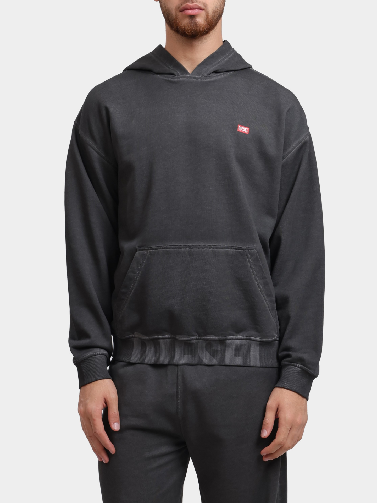 Худи Diesel A193330IKBR9XX хлопковое мужское — купить в интернет-магазине Verdistore
