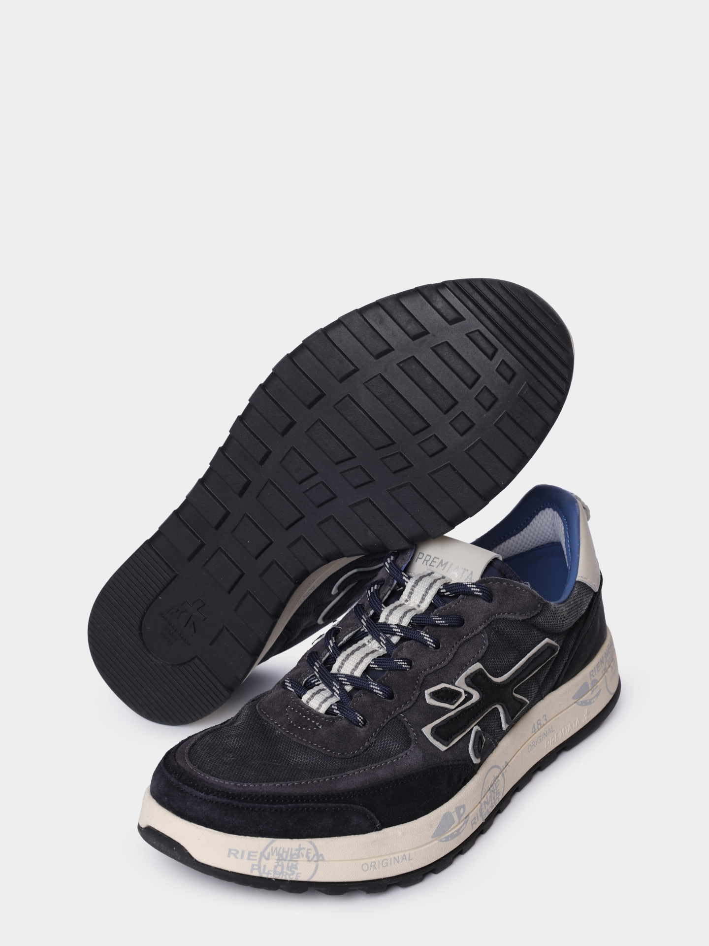 Кроссовки Premiata NOUS VAR 7726 комбинированные мужские — купить в интернет-магазине Verdistore