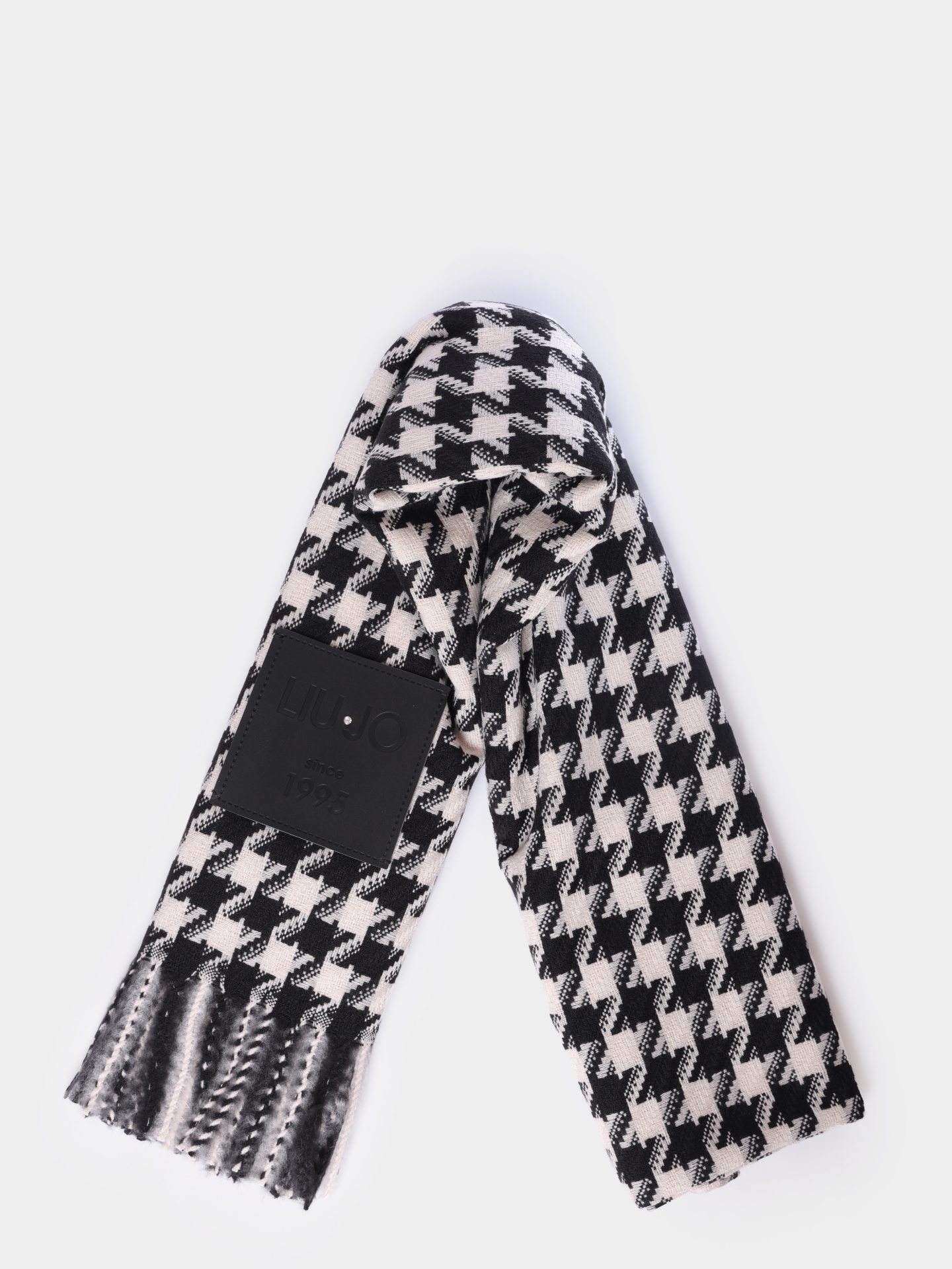 Палантин Liu-Jo 2F5041 T0300 09E62 черно-белый женский — купить в интернет-магазине Verdistore