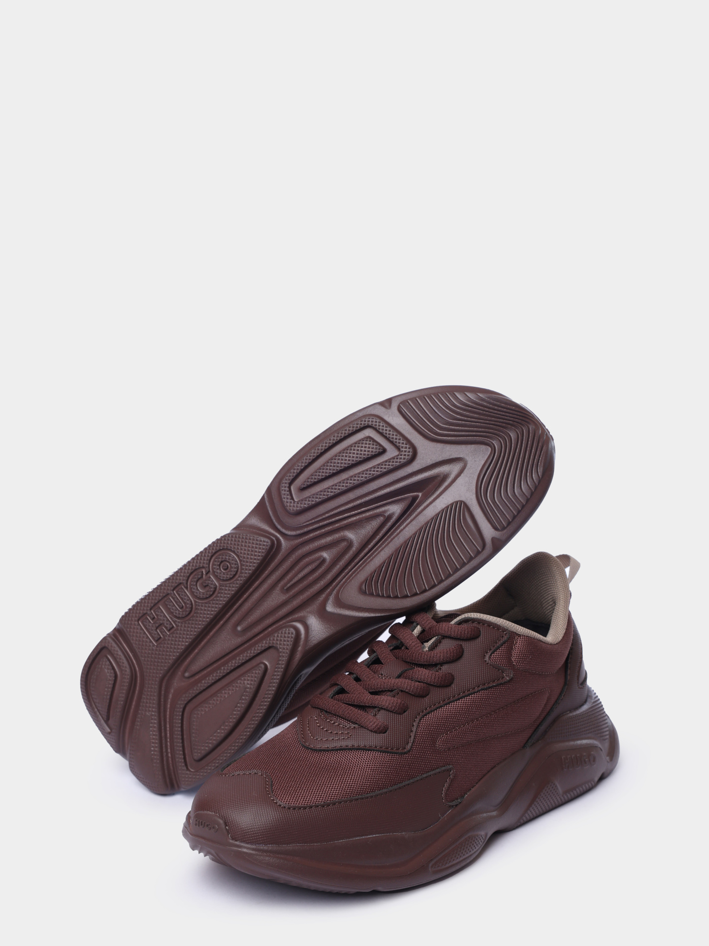 Кроссовки Hugo 50536660 201 коричневые женские — купить в интернет-магазине Verdistore