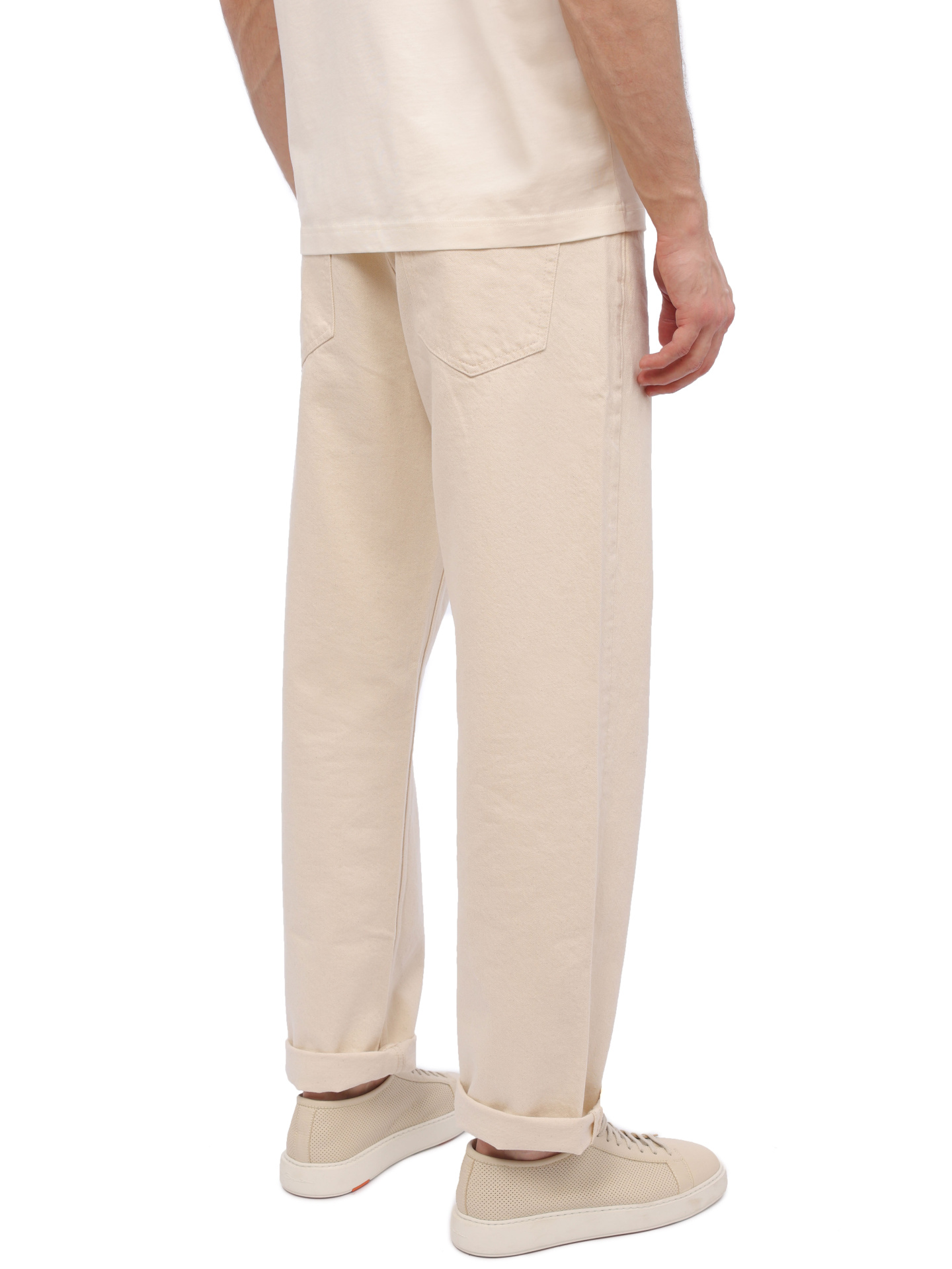 Джинсы Calvin Klein K10K112222 молочные мужские — купить в интернет-магазине Verdistore