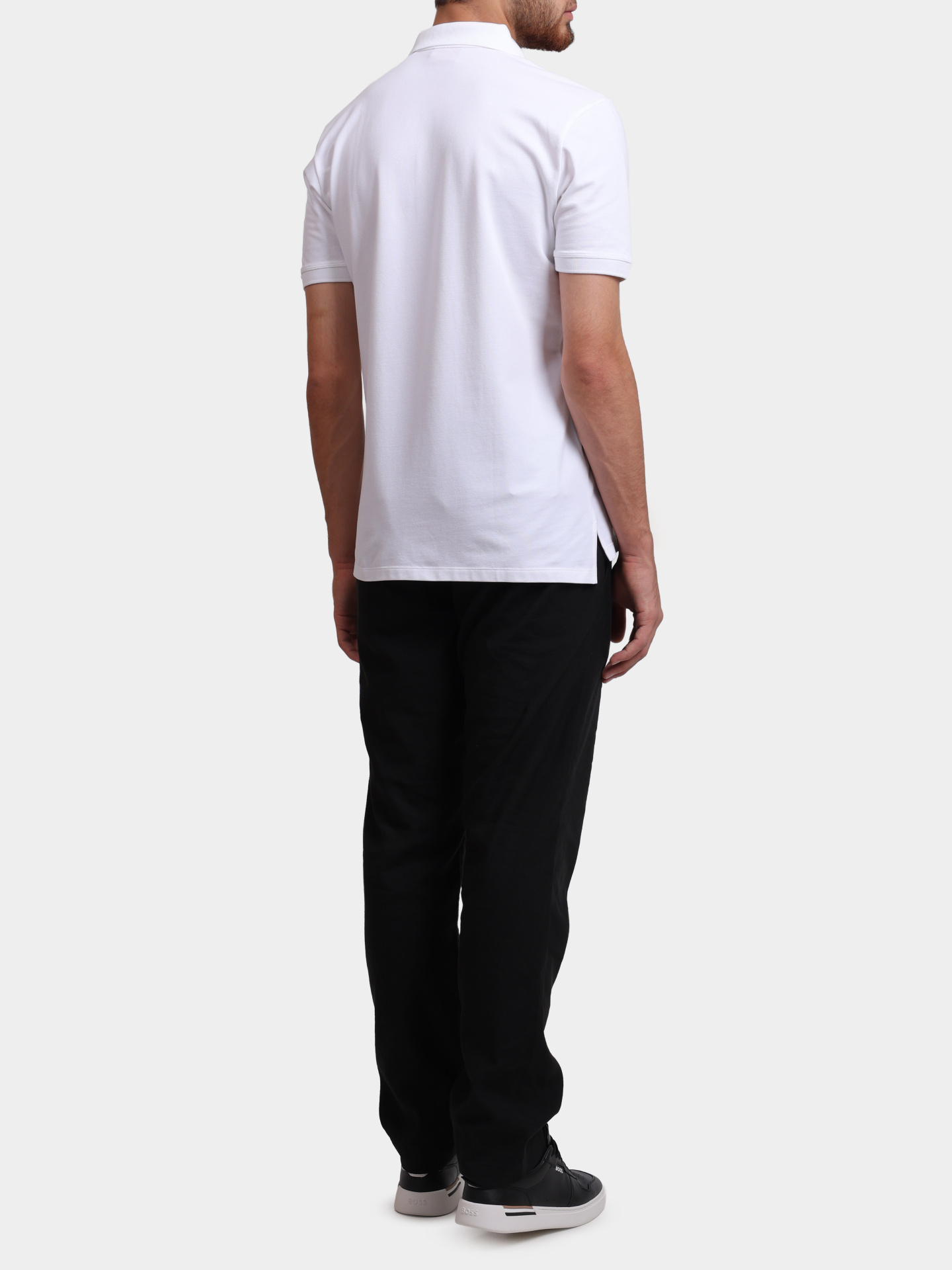 Поло Dinos223 10205383 01 50470547 100 хлопковая белая — купить в интернет-магазине Verdistore