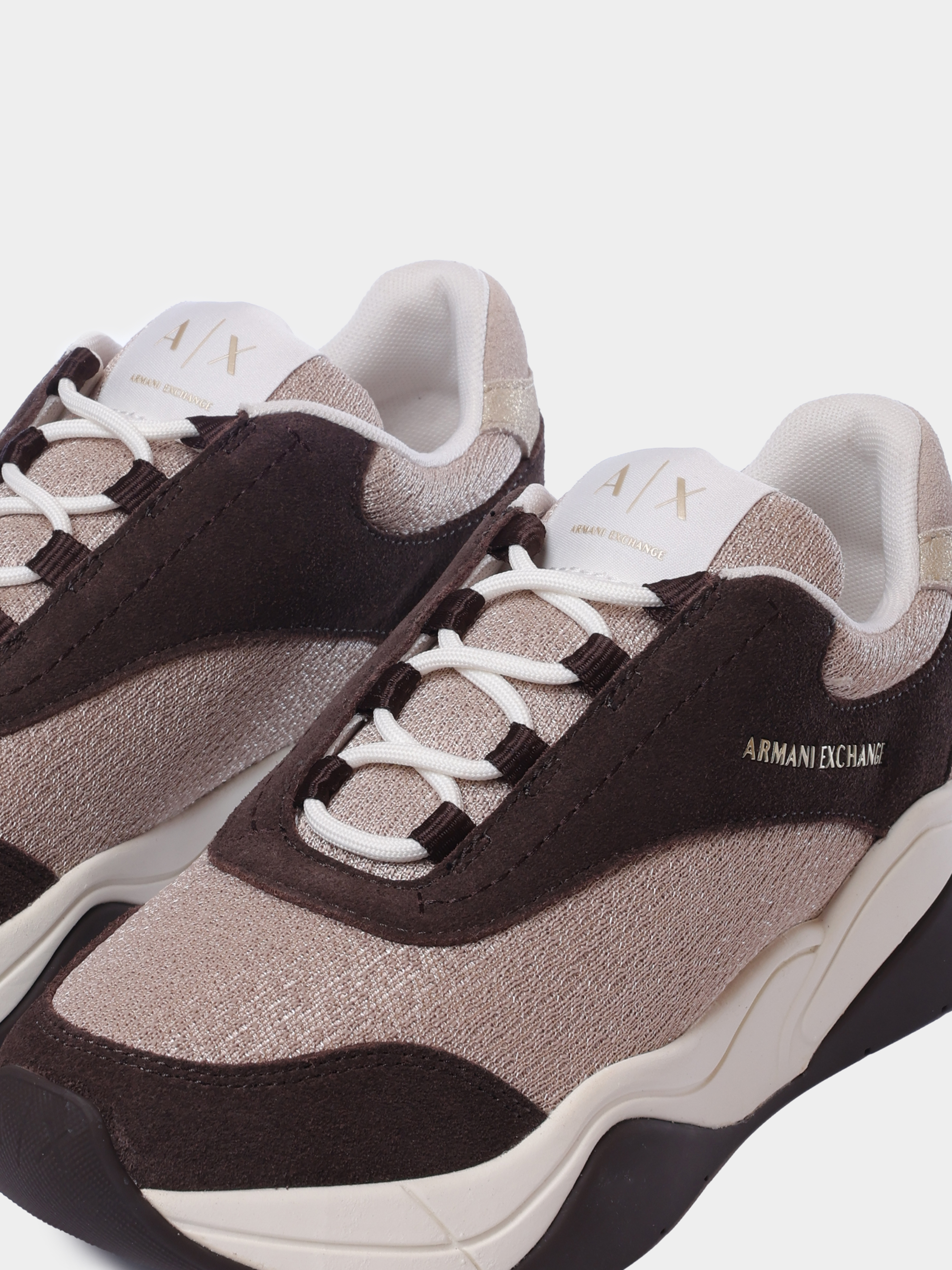 Кроссовки Armani Exchange XW003129 AF27443 M6462 комбинированные женские — купить в интернет-магазине Verdistore