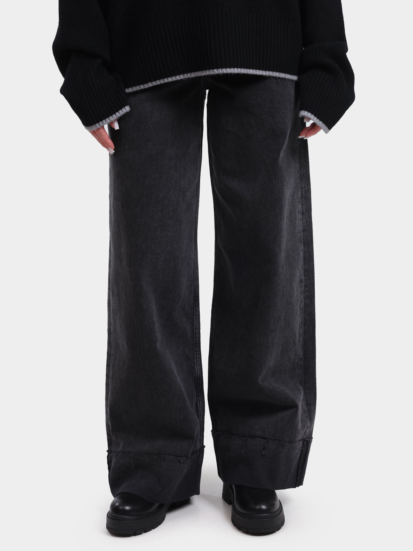 Джинсы 71434-1566-03 серые женские — купить в интернет-магазине Verdistore