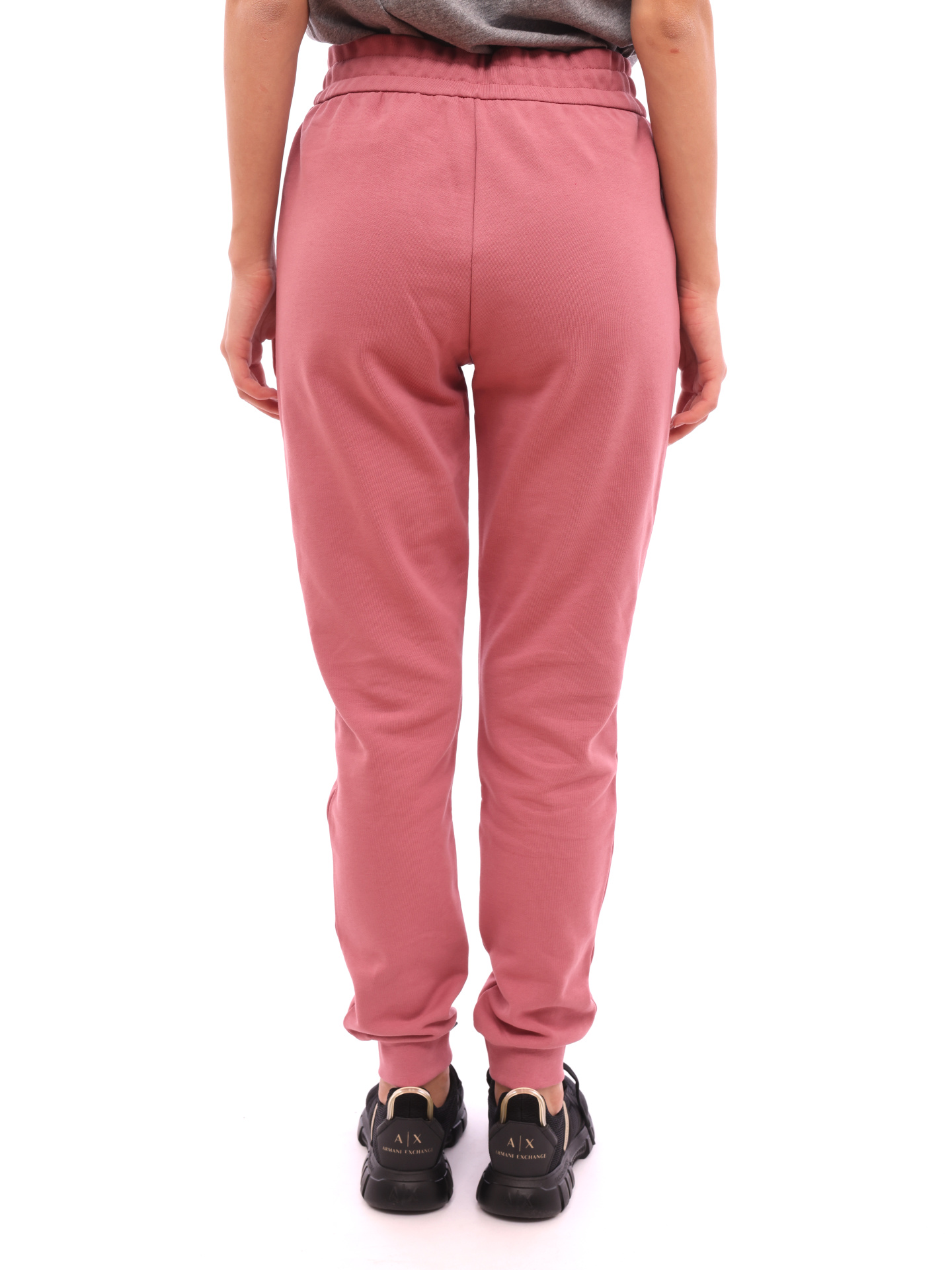 картинка Брюки спортивные Armani Exchange 8NYPDX YJ68Z 1493 розовые женские с манжетами от магазина Verdistore