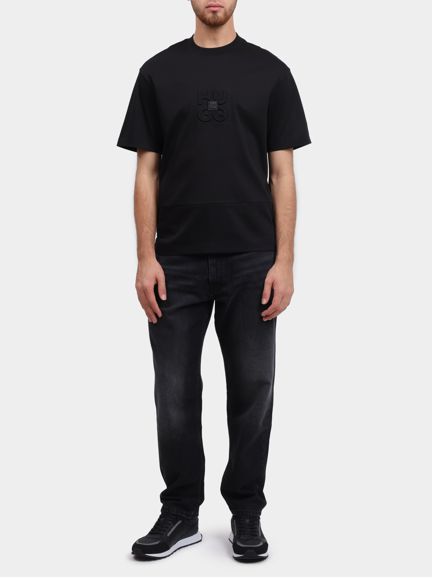 Футболка Hugo 50535499 001 хлопковая мужская — купить в интернет-магазине Verdistore