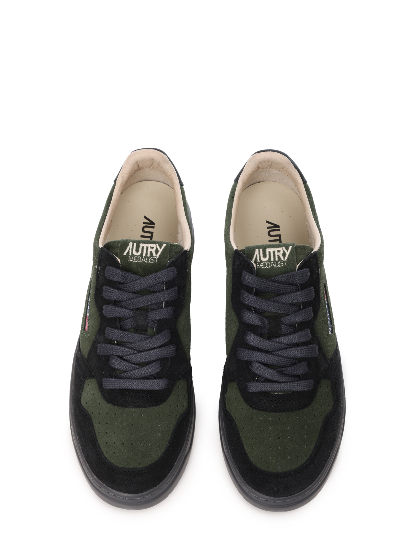 Кеды Autry AULM-XS18 комбинированные мужские из замши — купить в интернет-магазине Verdistore