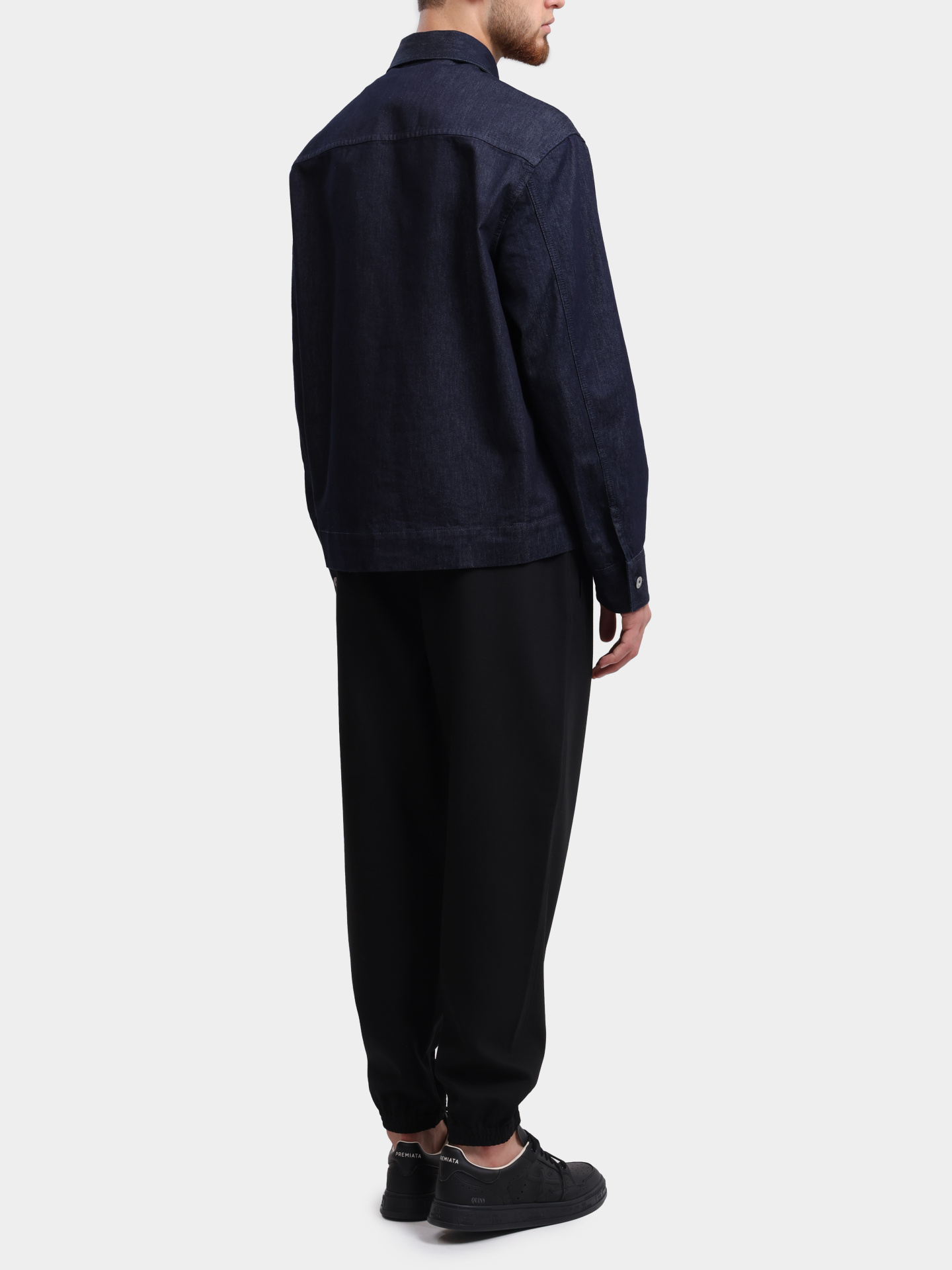 Куртка Emporio Armani EM001667 AF15210 MB001 джинсовая мужская — купить в интернет-магазине Verdistore