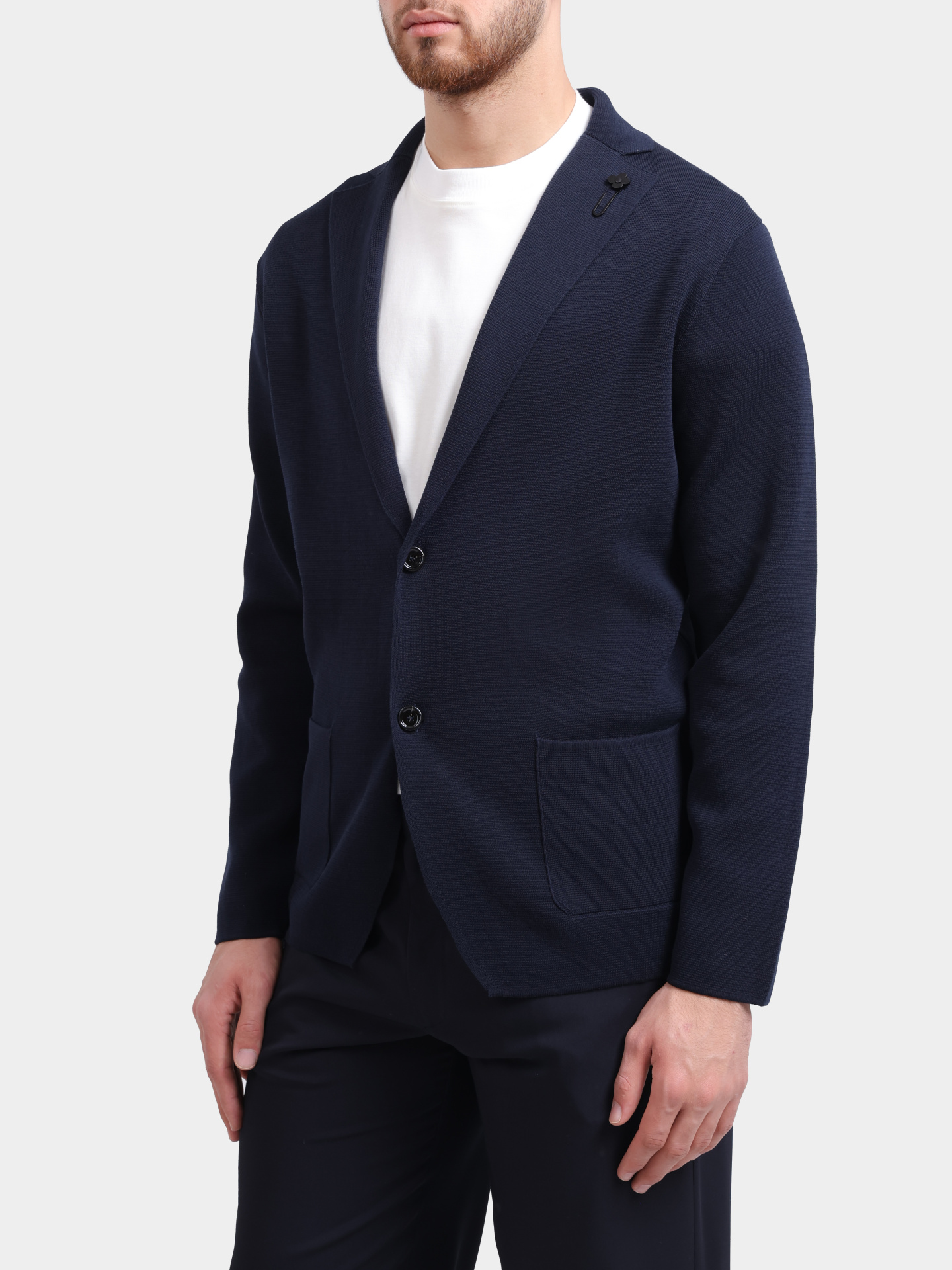Кардиган Lardini PA LJM100 PA66024 синий мужской — купить в интернет-магазине Verdistore