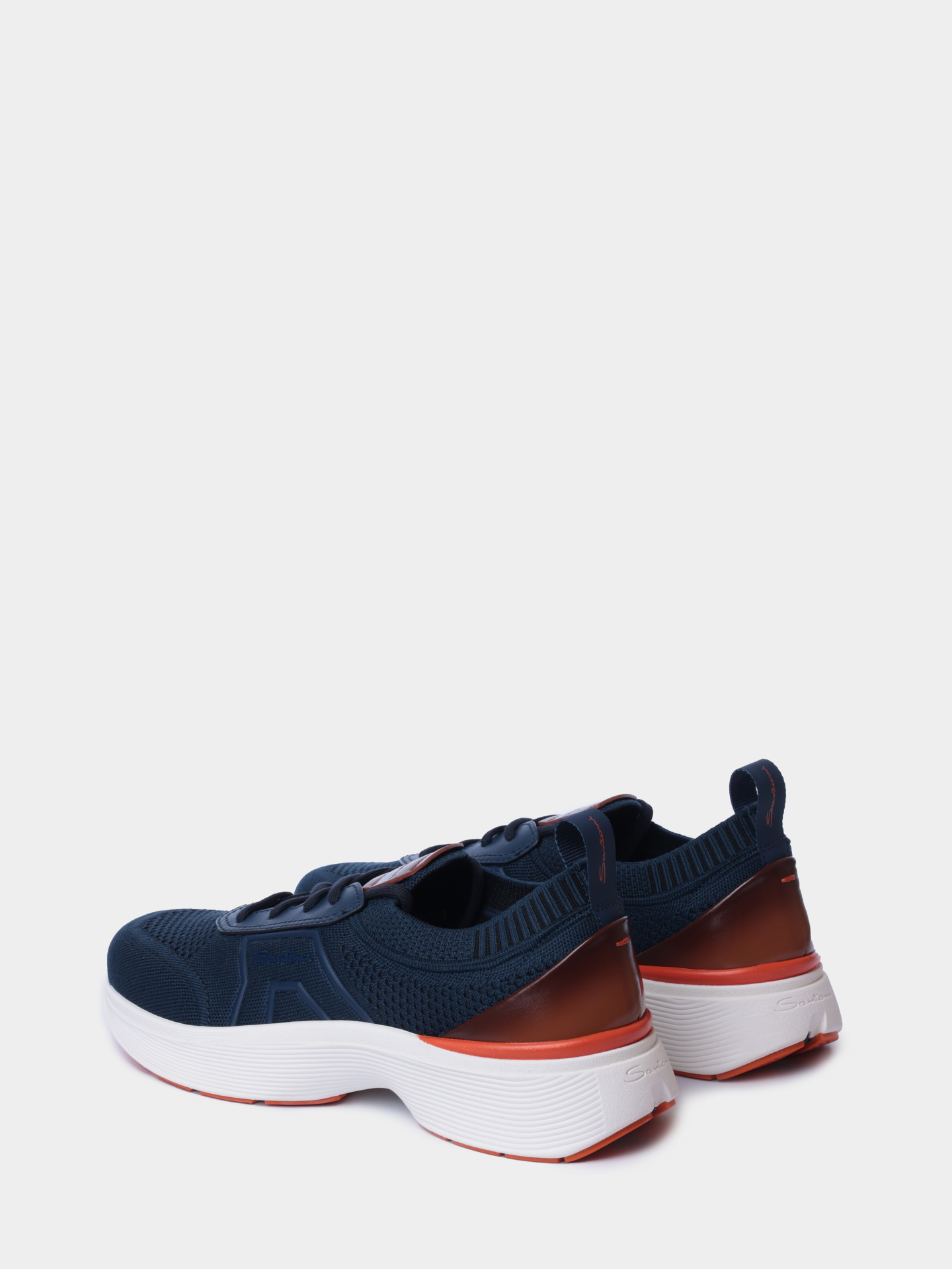 Кроссовки Santoni MBBG22154BARTOTZU60 комбинированные мужские — купить в интернет-магазине Verdistore